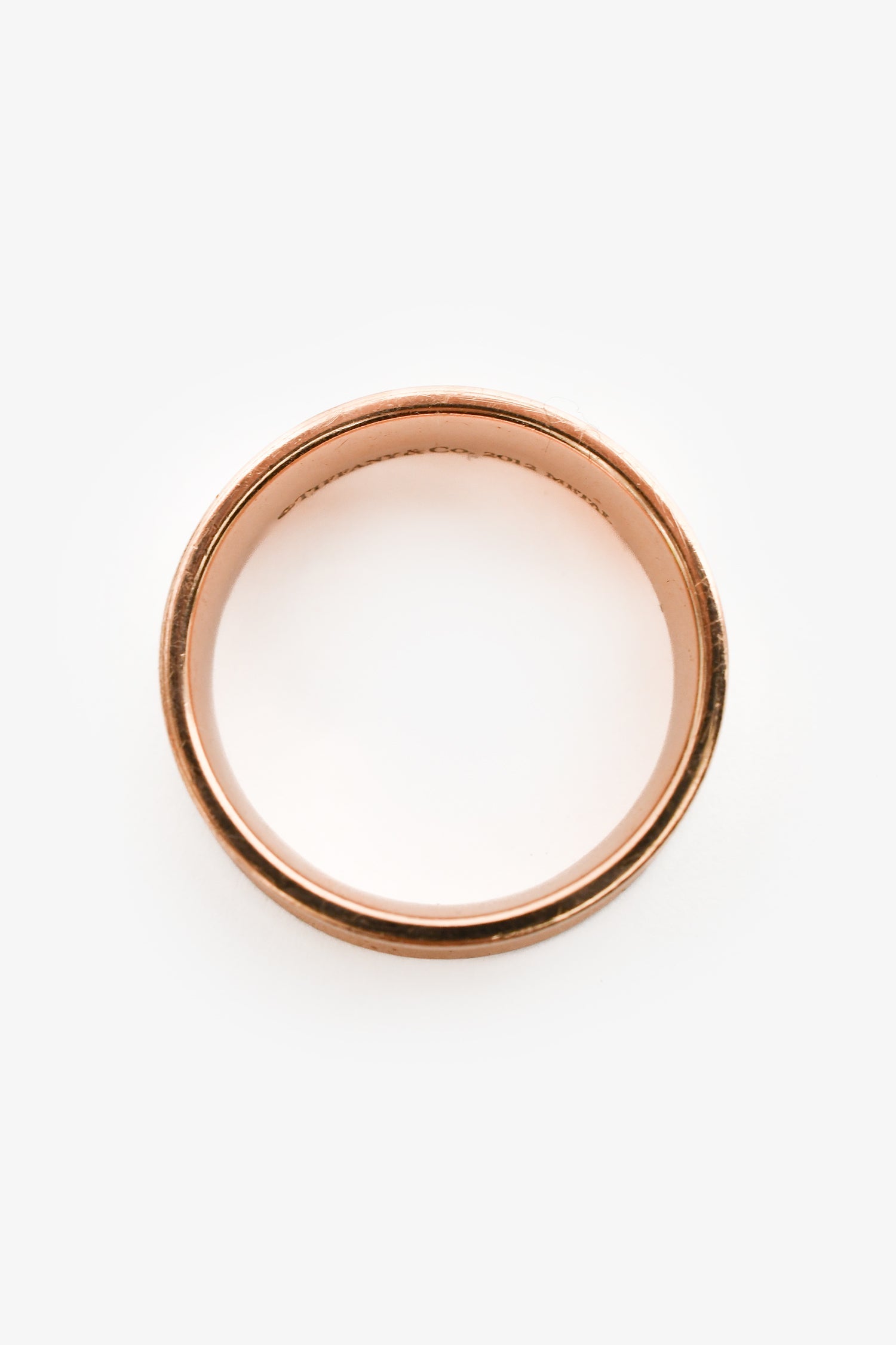 Tiffany & Co. Metal '2012 Rubedo' Ring Size 8