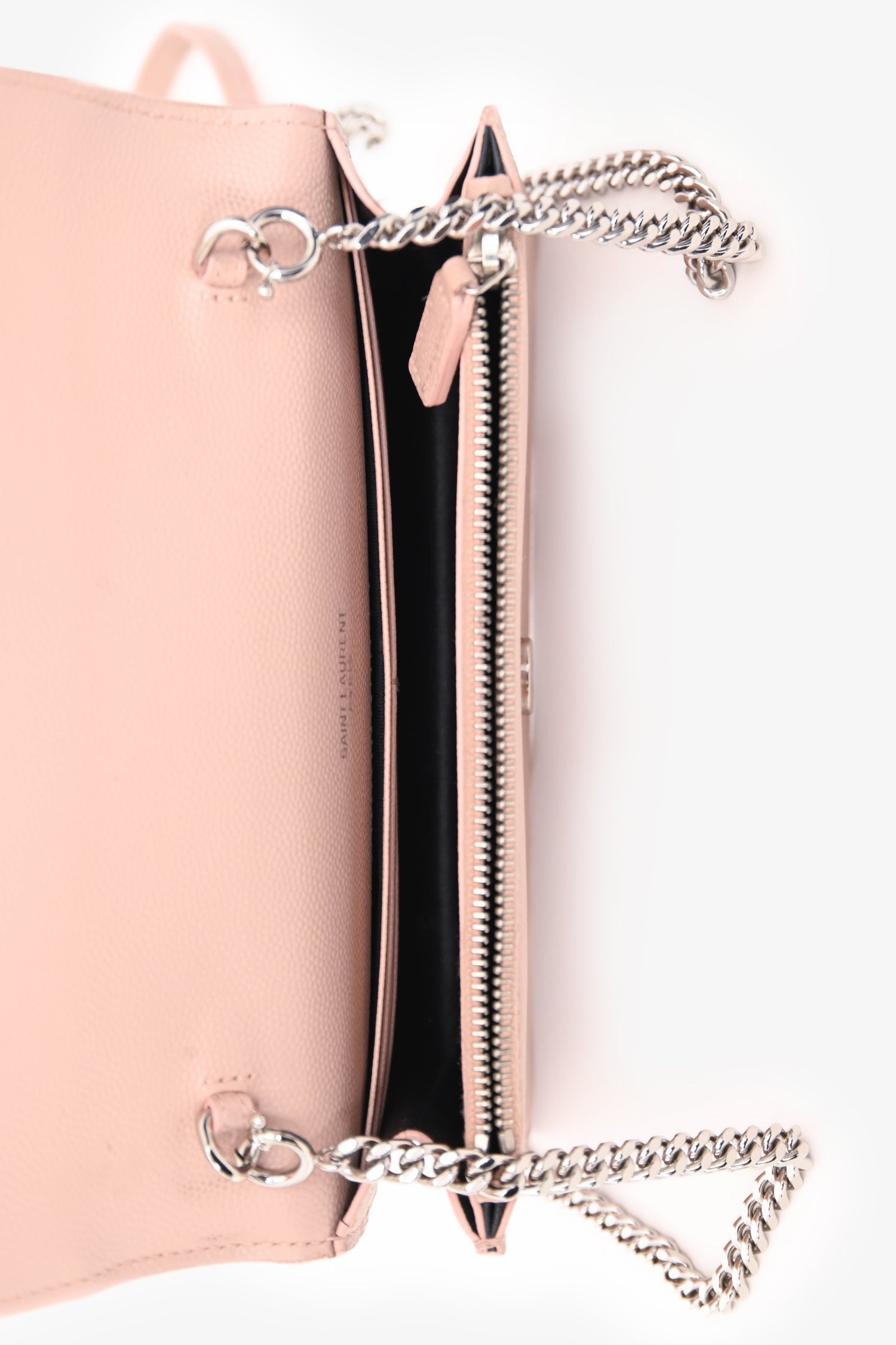 Saint Laurent Pink Small Kate Tassel Crossbody Bag