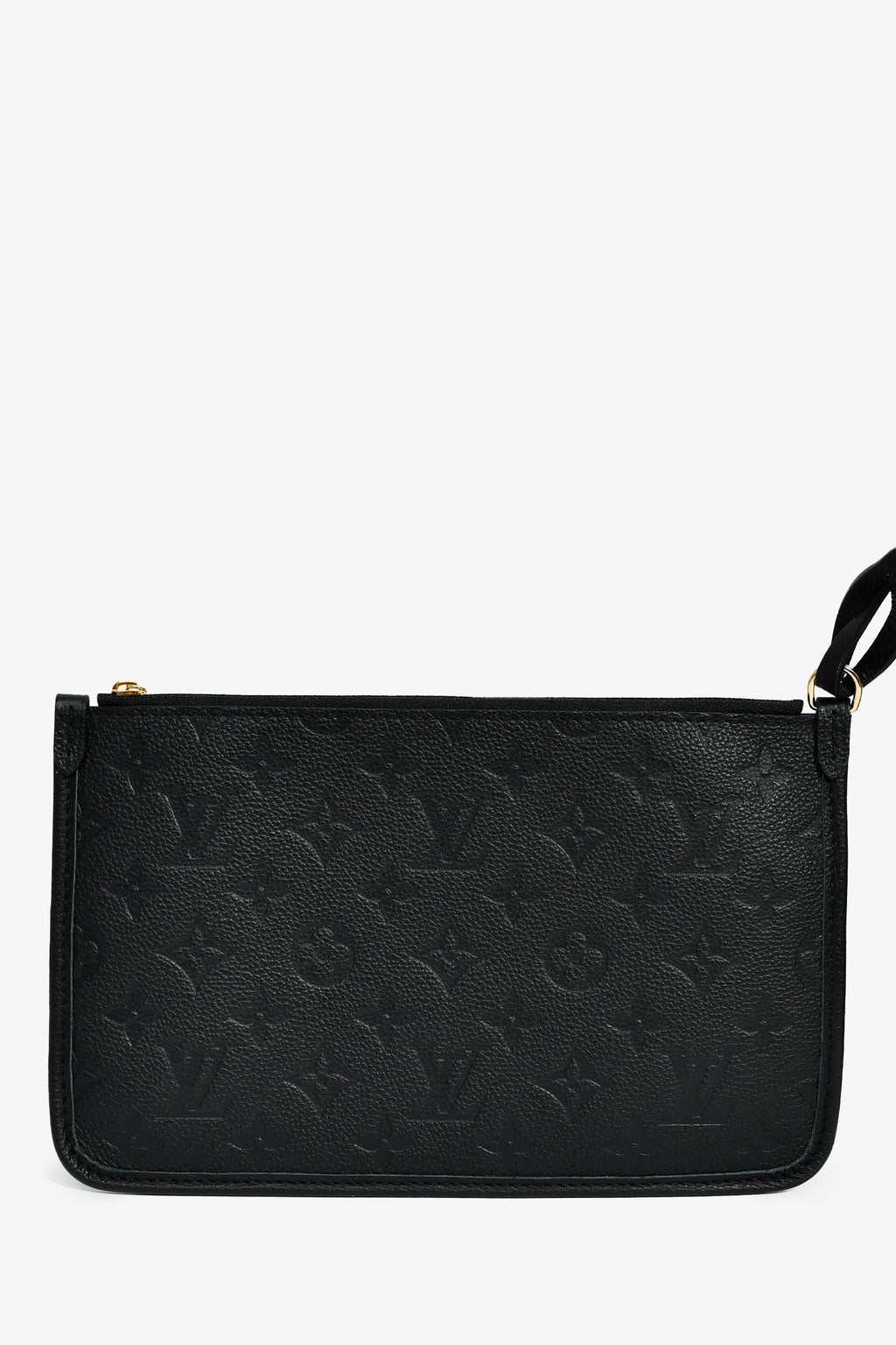 Louis Vuitton Black Empreinte CarryAll MM Hobo Bag