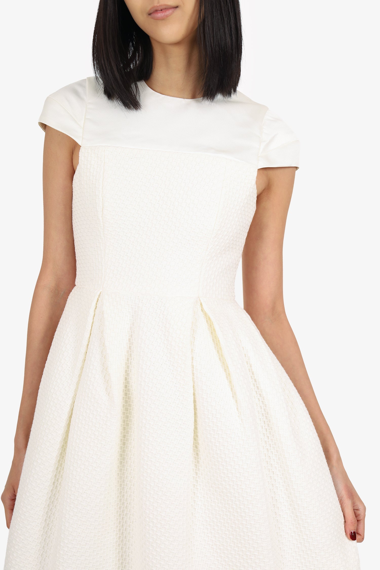 Erdem Cream Knit Short Dress Size 4