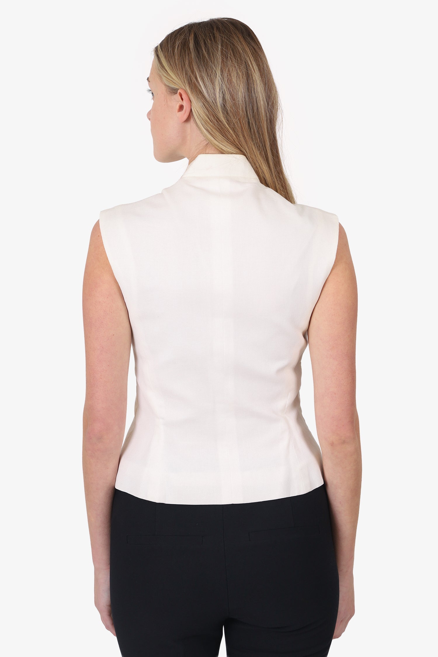 Saint Laurent Cream Vest Size 42