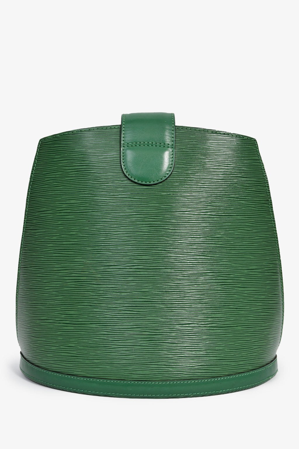 Louis Vuitton 1995 Green Epi Leather 'Cluny' Shoulder Bag