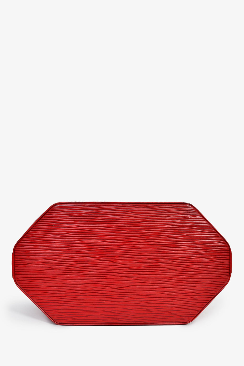 Louis Vuitton 1996 Red Epi Leather 'Sac d'Epaule' Shoulder Bag