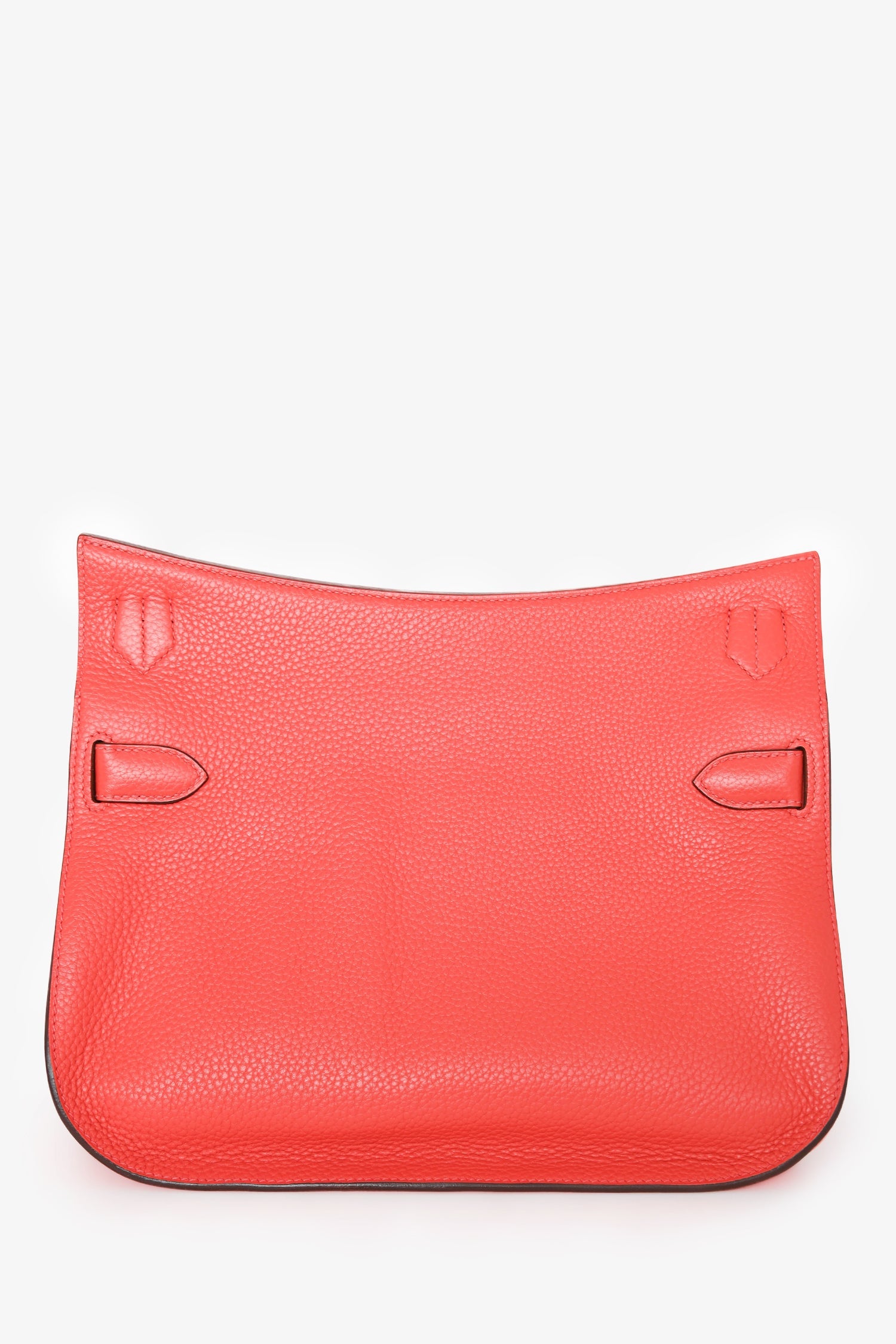 Hermès 2015 Orange Clemence Leather Jypsiere 31