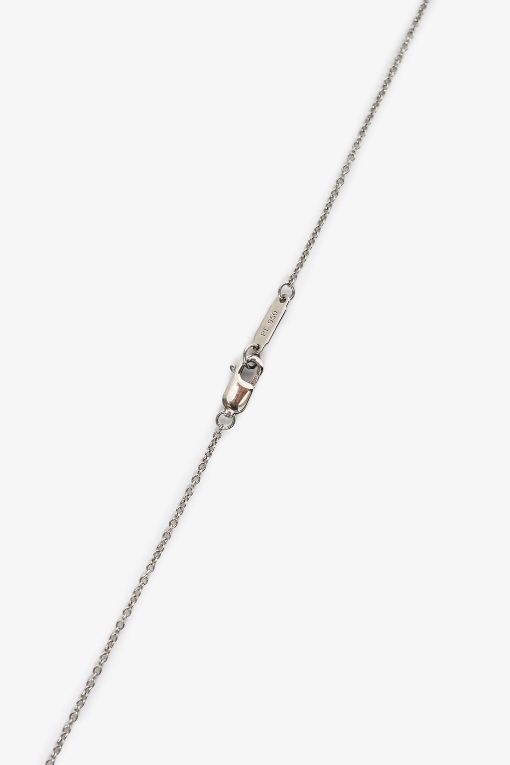 Tiffany & Co. Platinum Diamond Cobblestone Pendant Necklace
