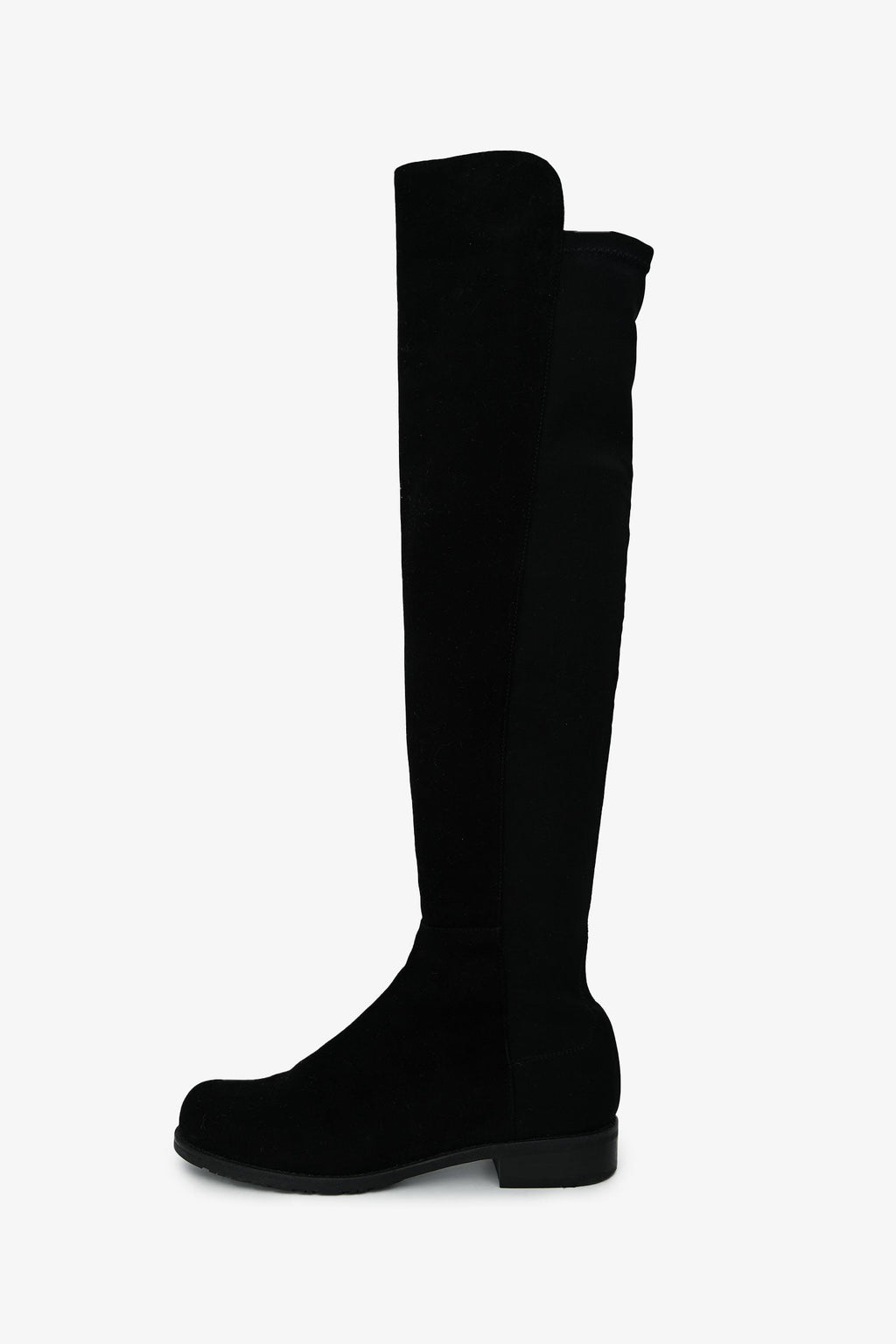 Stuart Weiztman Black Suede Knee High Boots Size 5.5