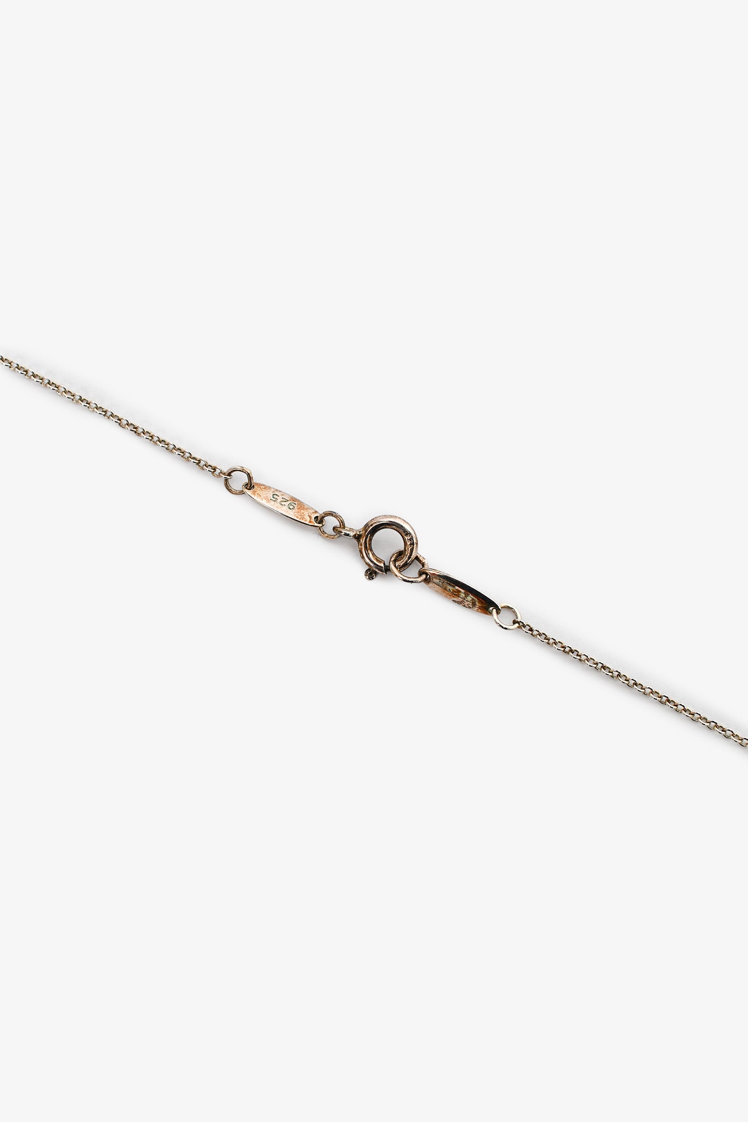 Tiffany & Co. Elsa Peretti® Sterling Silver Teardrop Pendant Necklace