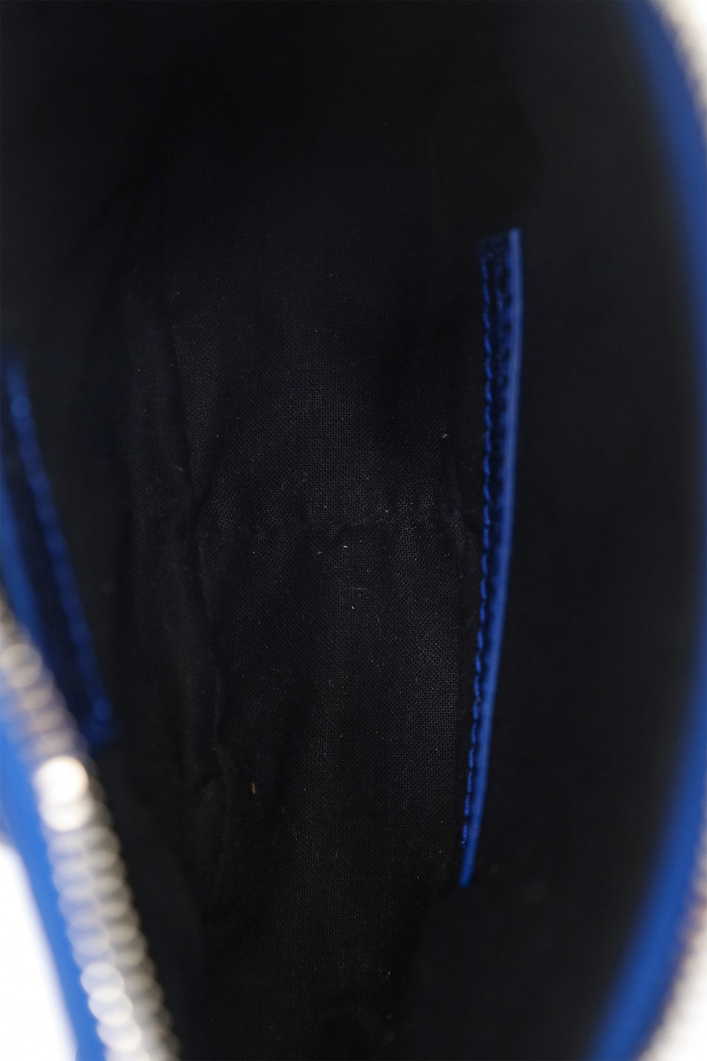 Balenciaga Blue Metallic 'Le Cagole' Handbag