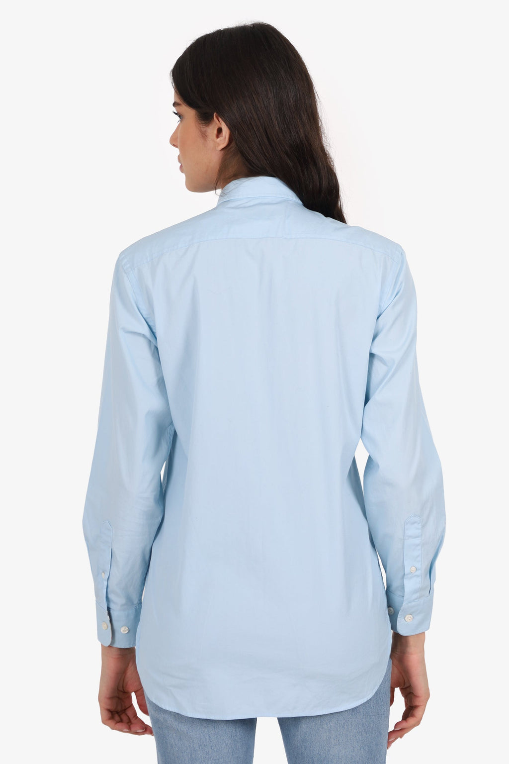 Burberry Blue Button Down Shirt Size XS