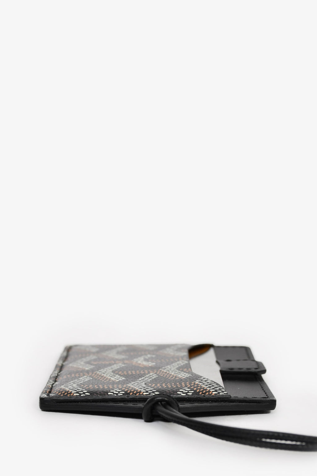 Goyard Black Goyardine Canvas Vénus Bag Mirror