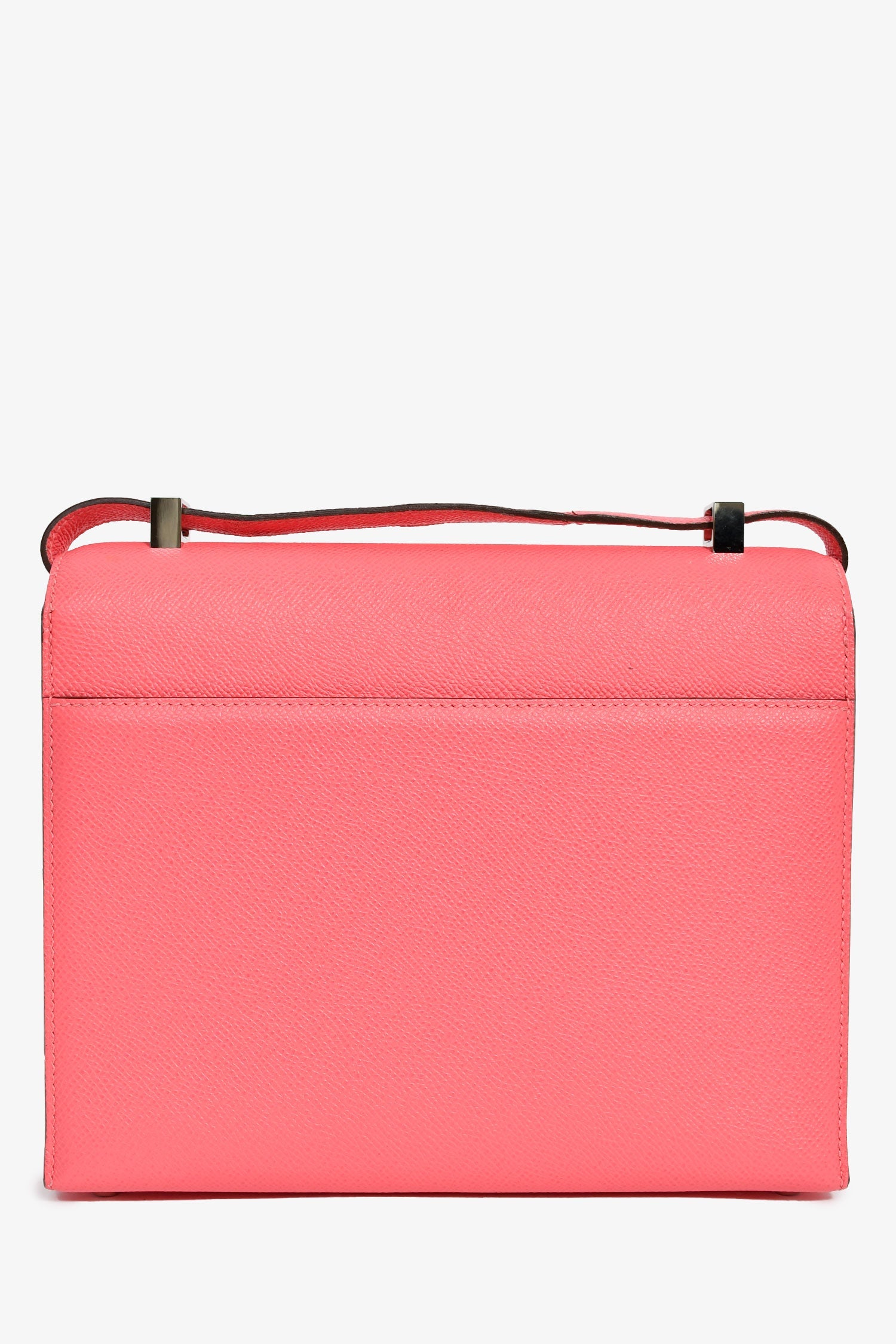 Hermès 2021 Rose Texas Epsom Verrou 23 Crossbody Bag