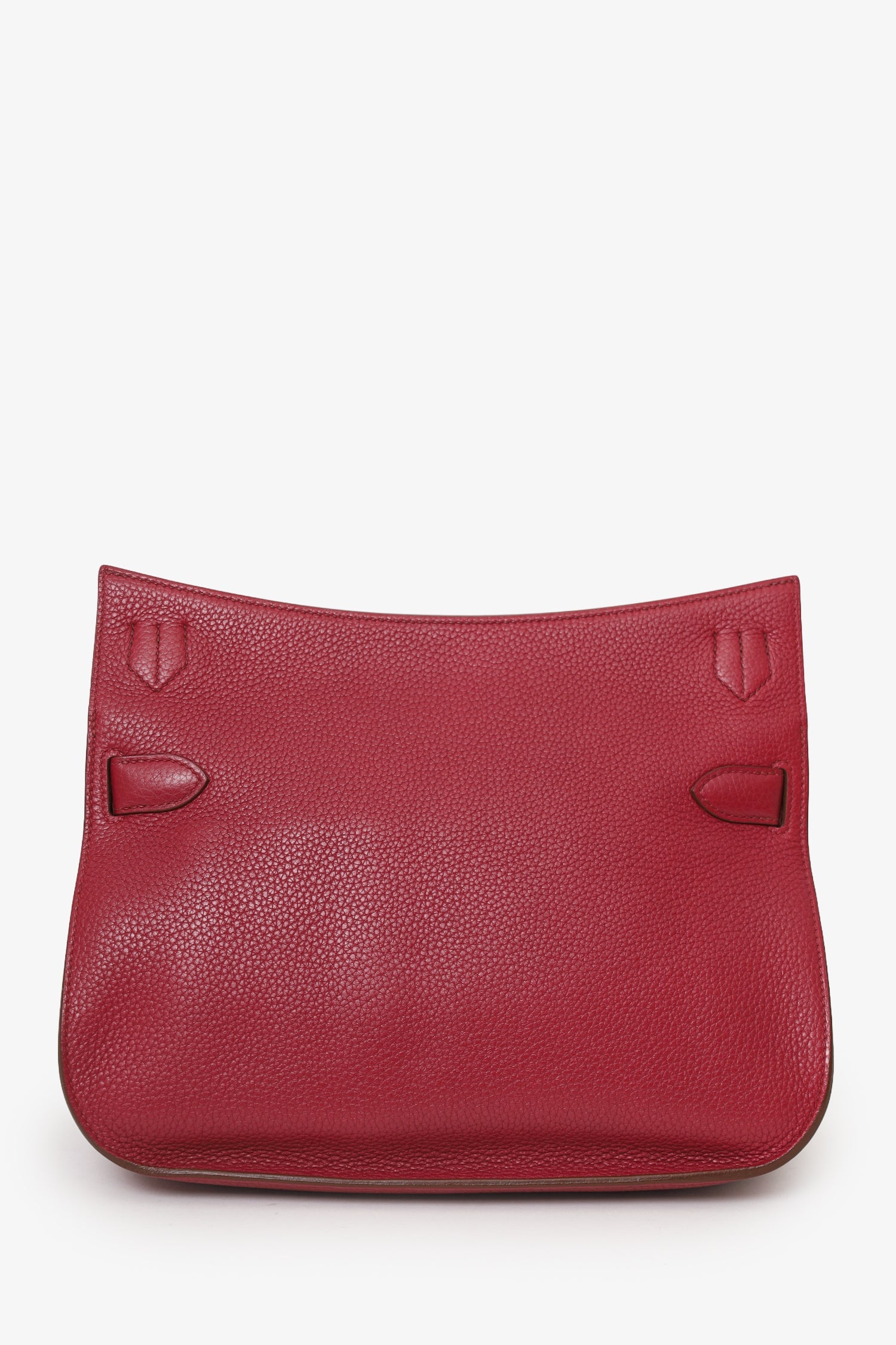 Hermès 2014 Rouge Garance Clemence Leather Jypsiere 31
