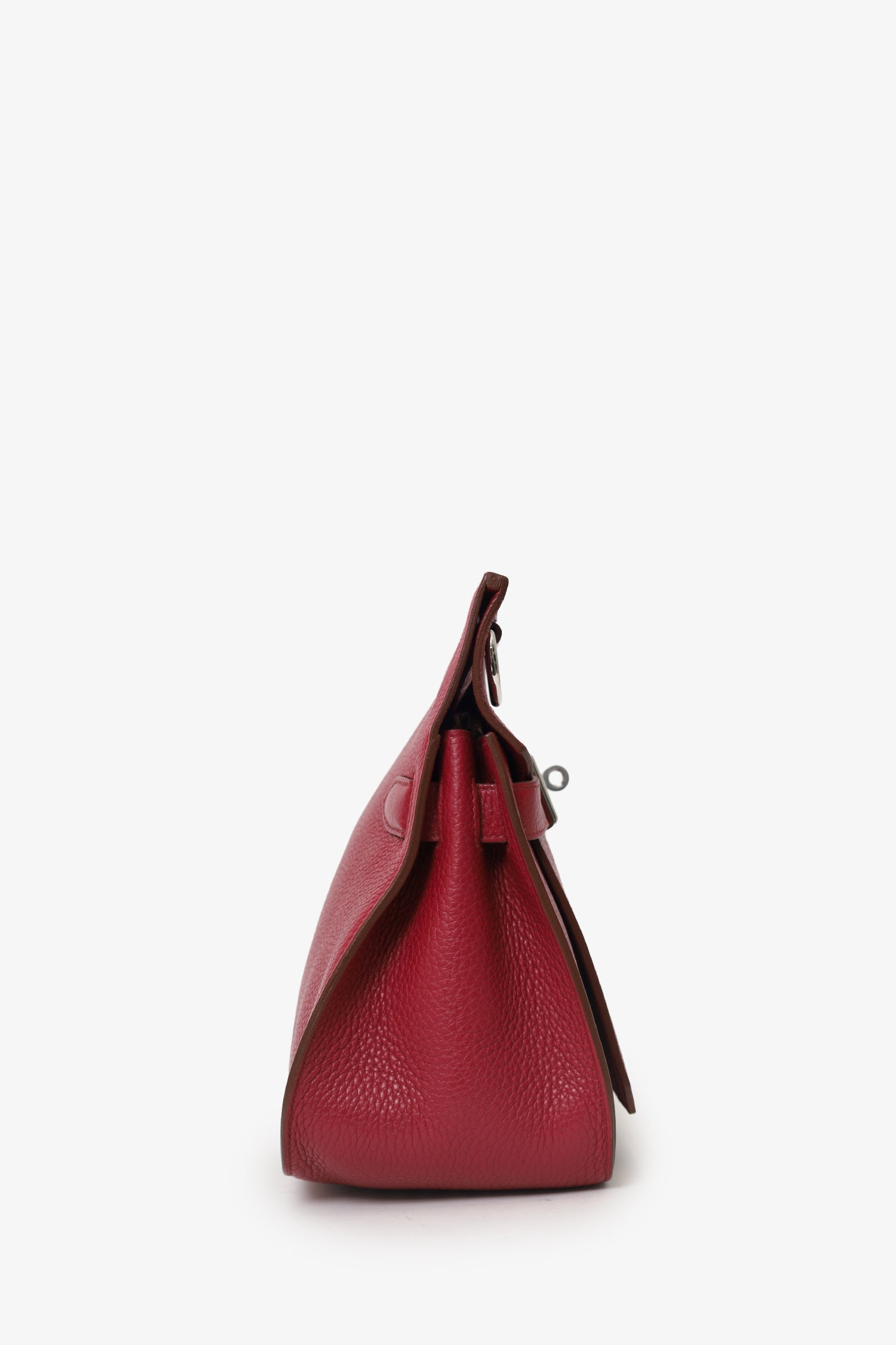 Hermès 2014 Rouge Garance Clemence Leather Jypsiere 31