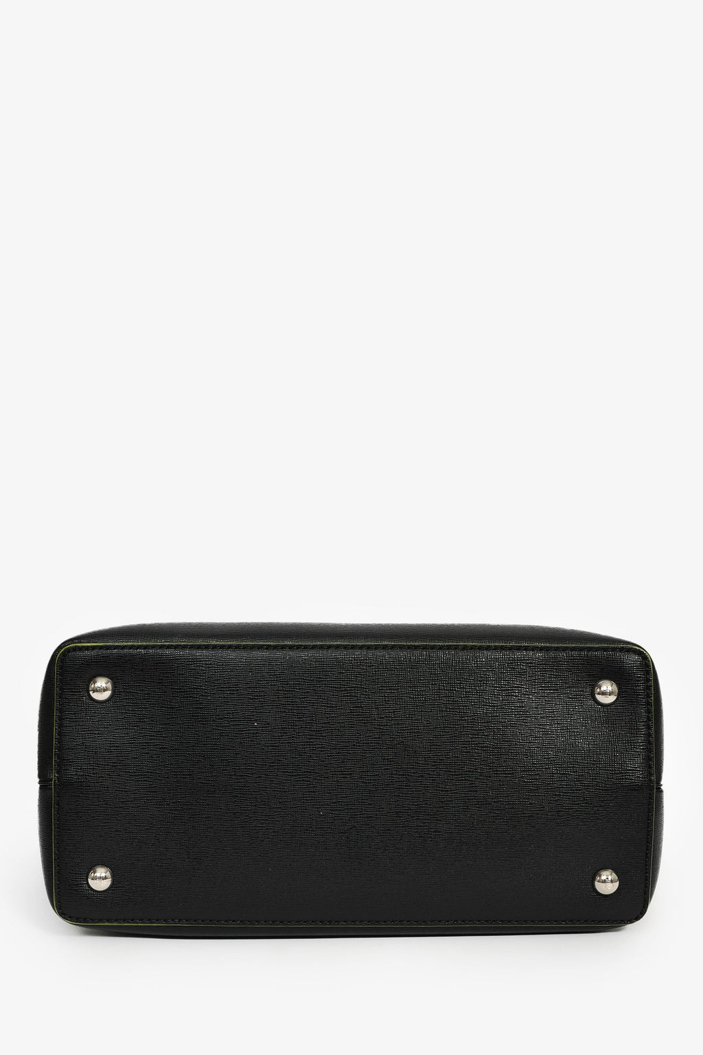 Fendi Black/Multi Shearling Petite '2Jours' Tote