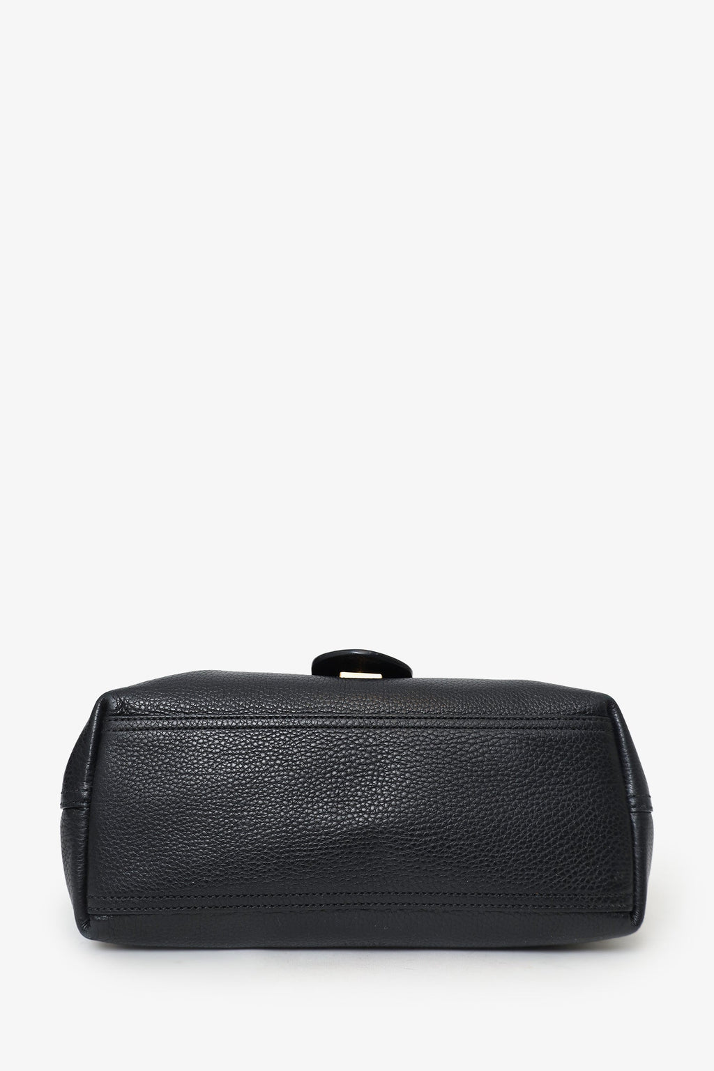 Gucci Black Leather GG Marmont Shoulder Bag
