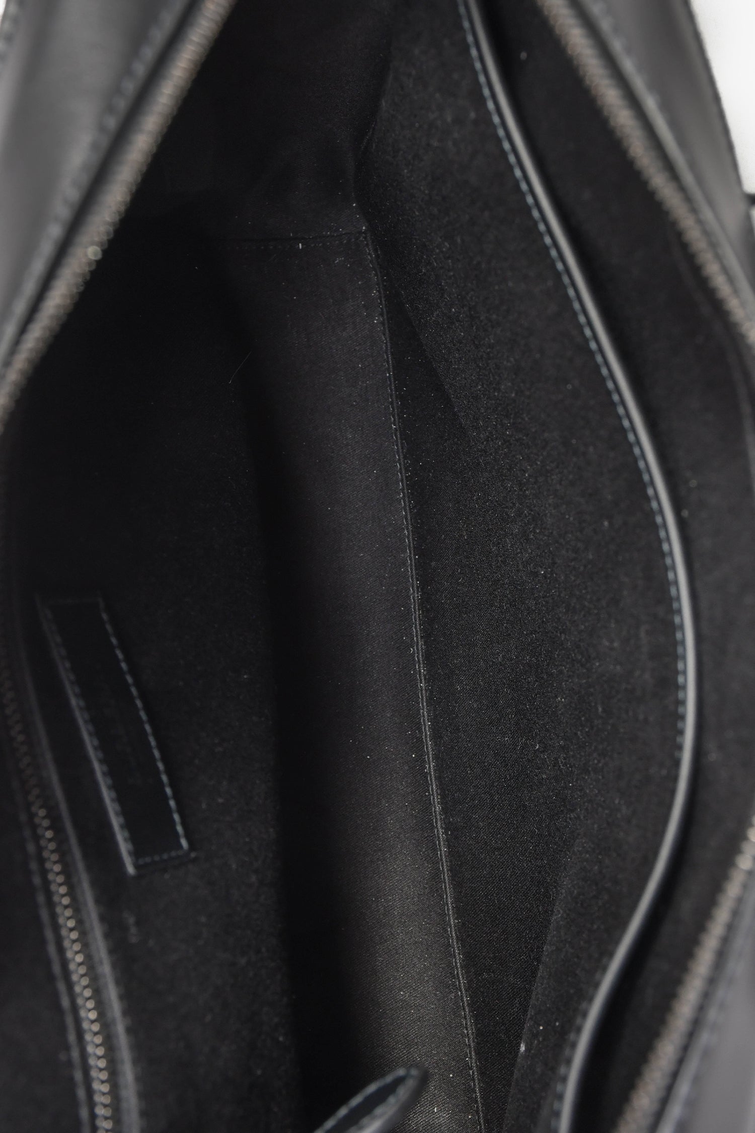 Burberry Black Leather 'Ainsworth' Briefcase With Strap