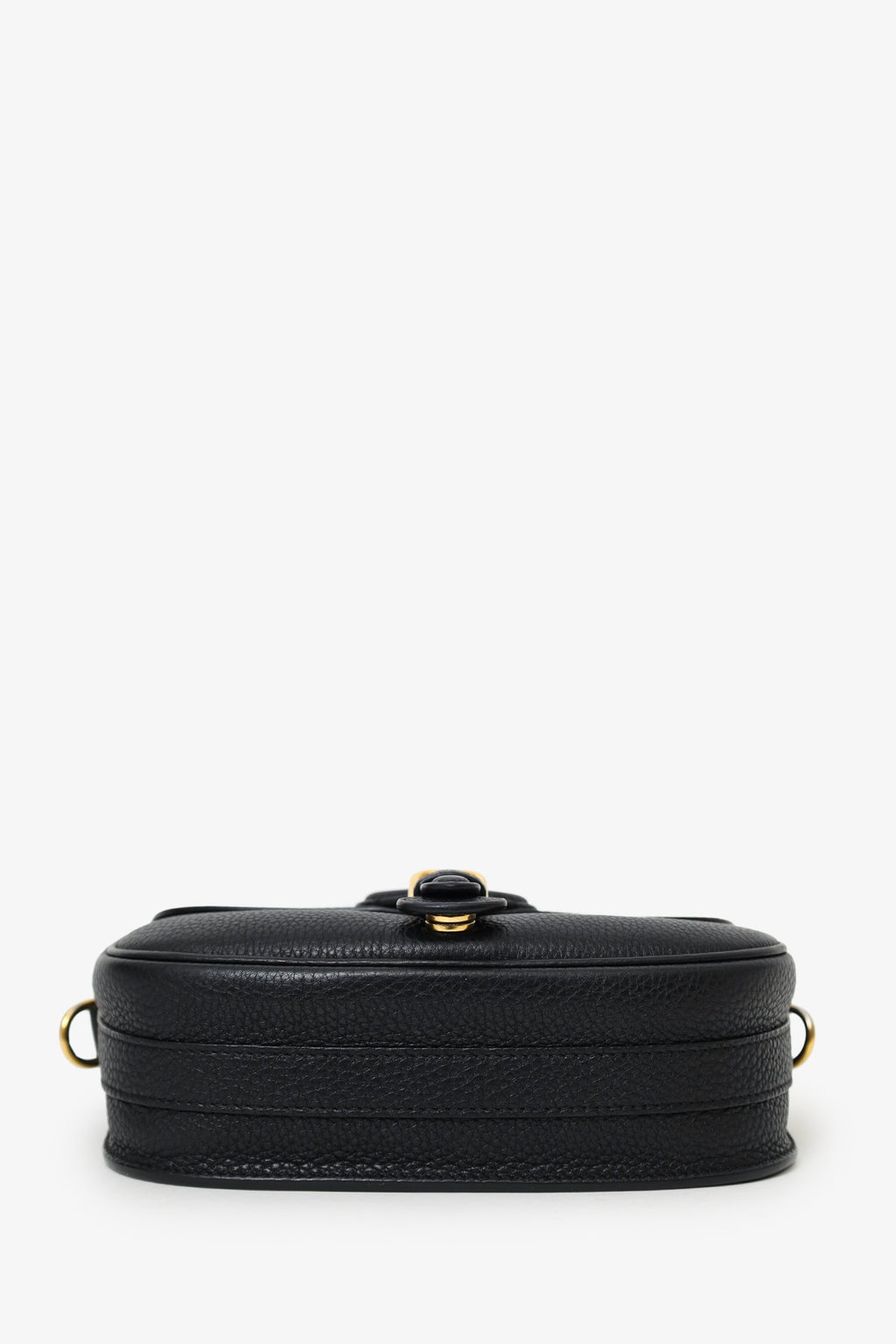 Christian Dior Black Leather Medium Bobby Bag