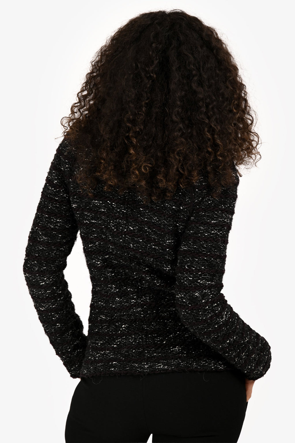 Isabelle Marant Etoile Black/White Tweed Blazer Size 36