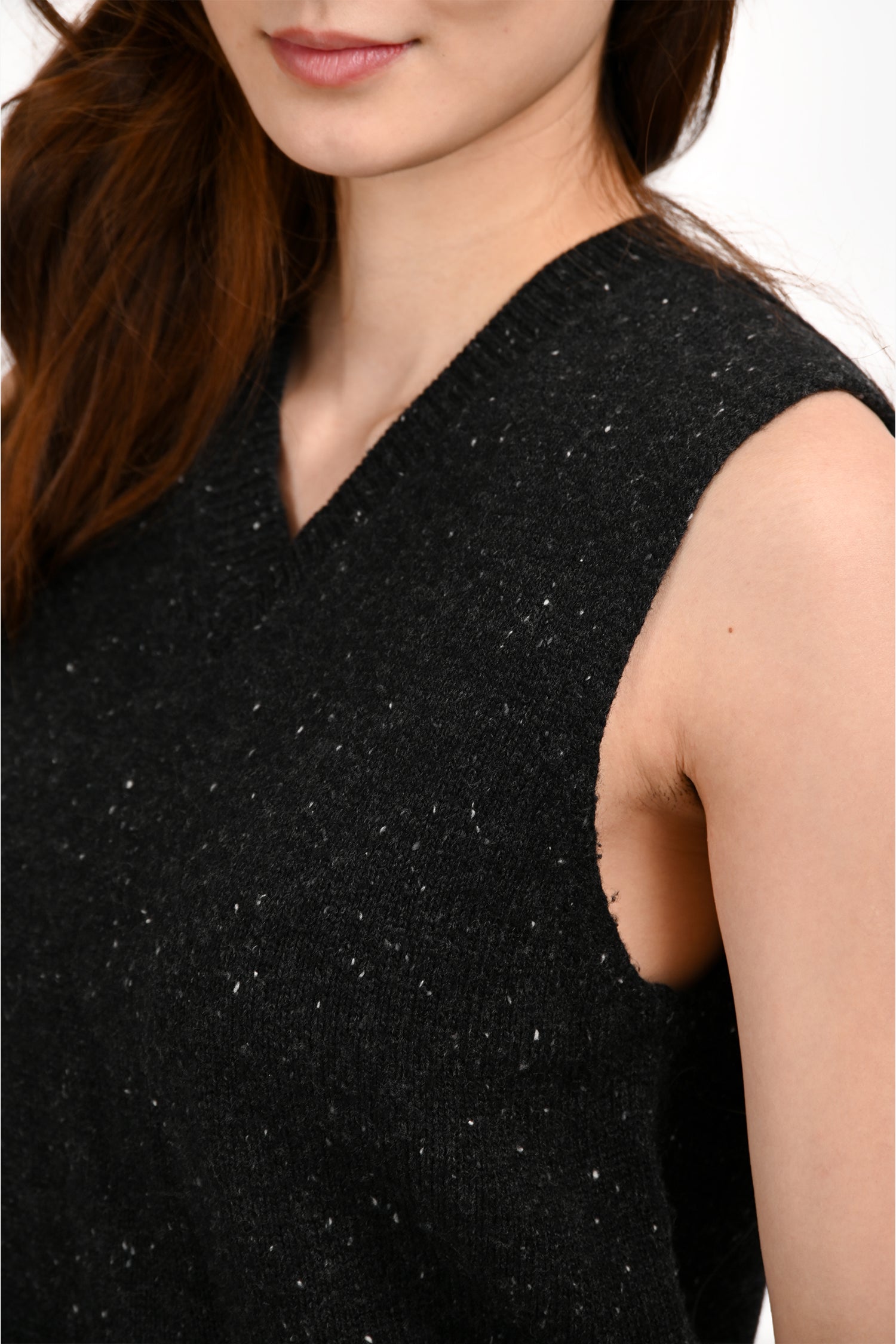 Theory Charcoal Wool Blend Vest Size M