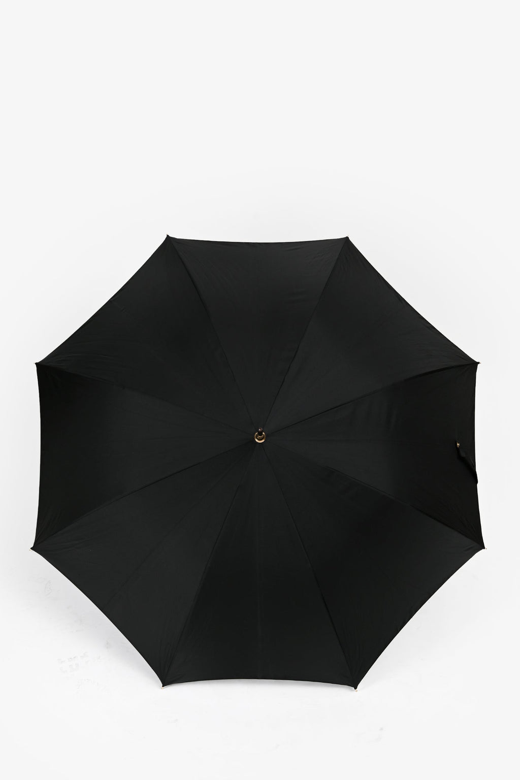 Alexander McQueen Black/Gold Tone Skull Umbrella
