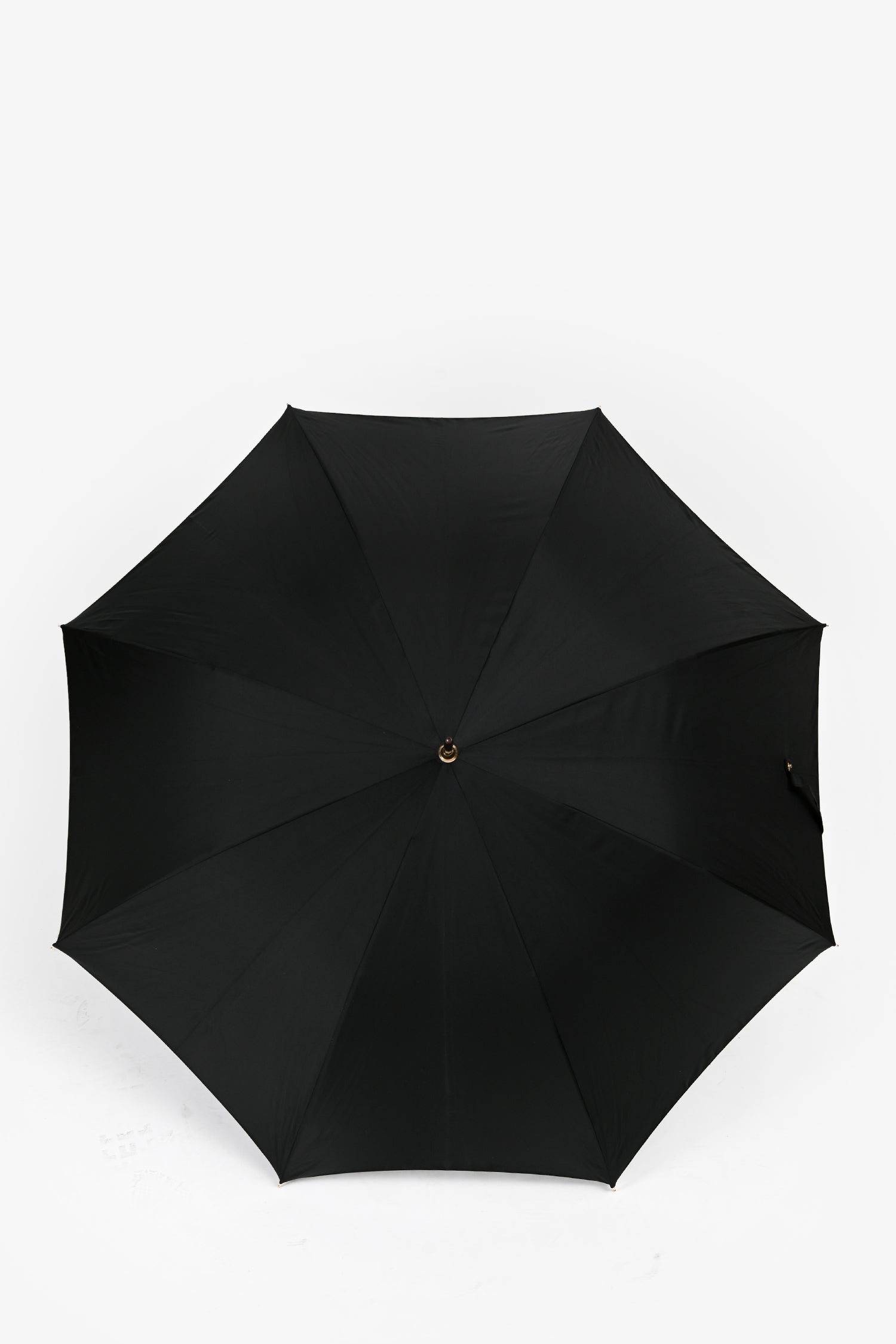 Alexander McQueen Black/Gold Tone Skull Umbrella