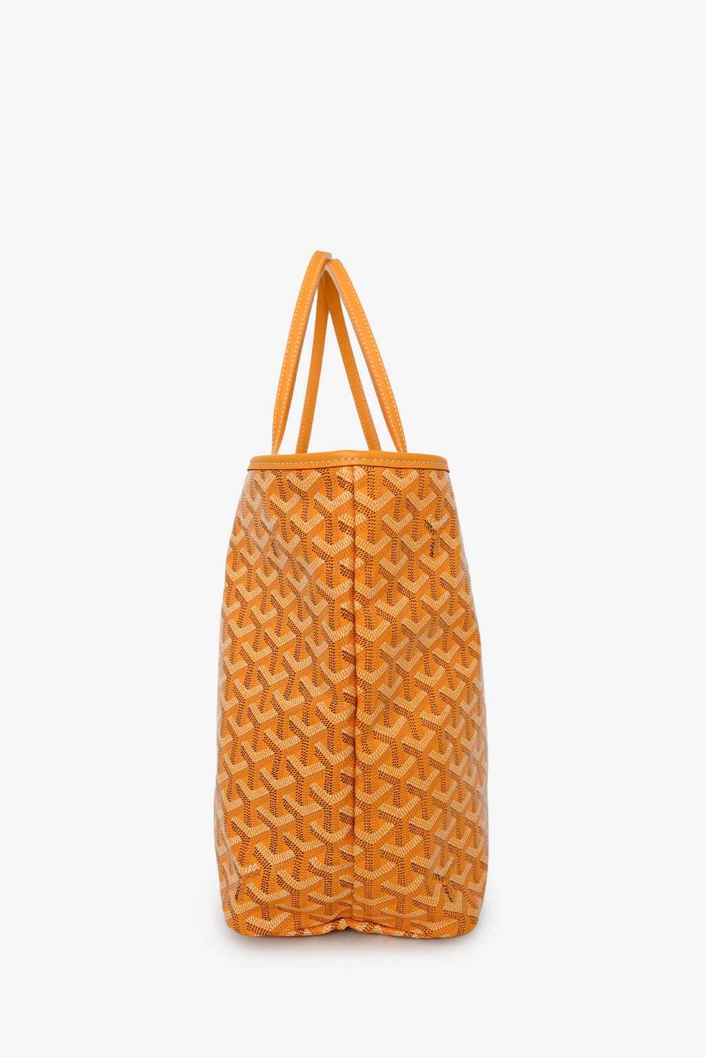 Goyard Yellow Canvas St. Louis PM Tote With Pouch