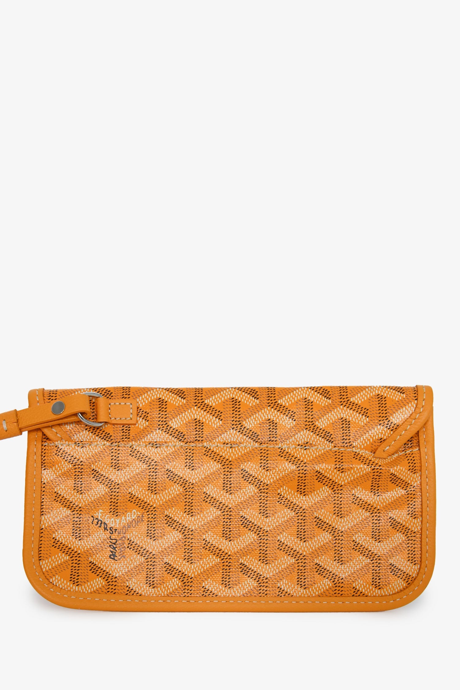 Goyard Yellow Canvas St. Louis PM Tote With Pouch