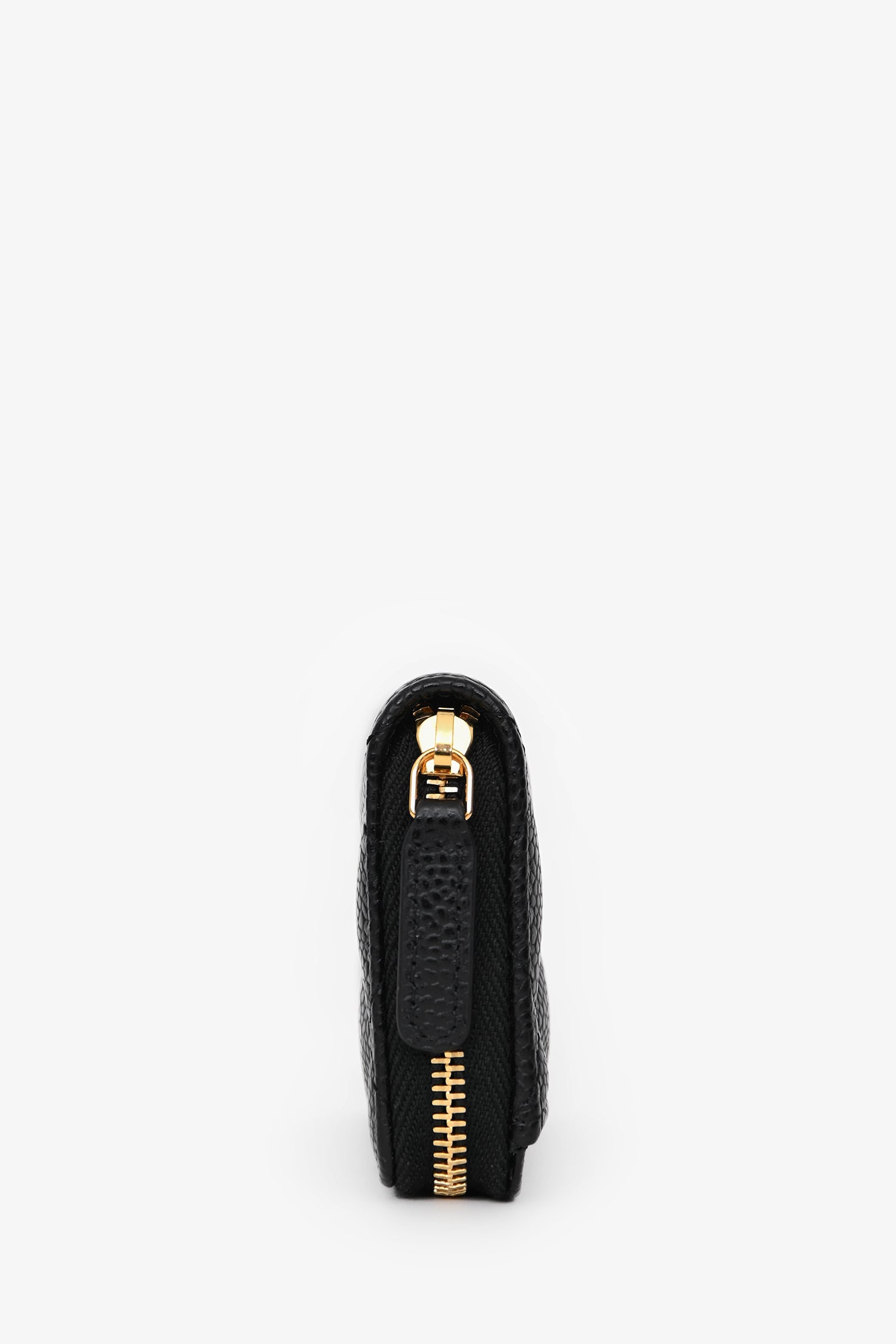 Pre-Loved Chanel™ Black Caviar Leather CC Zip Wallet GHW
