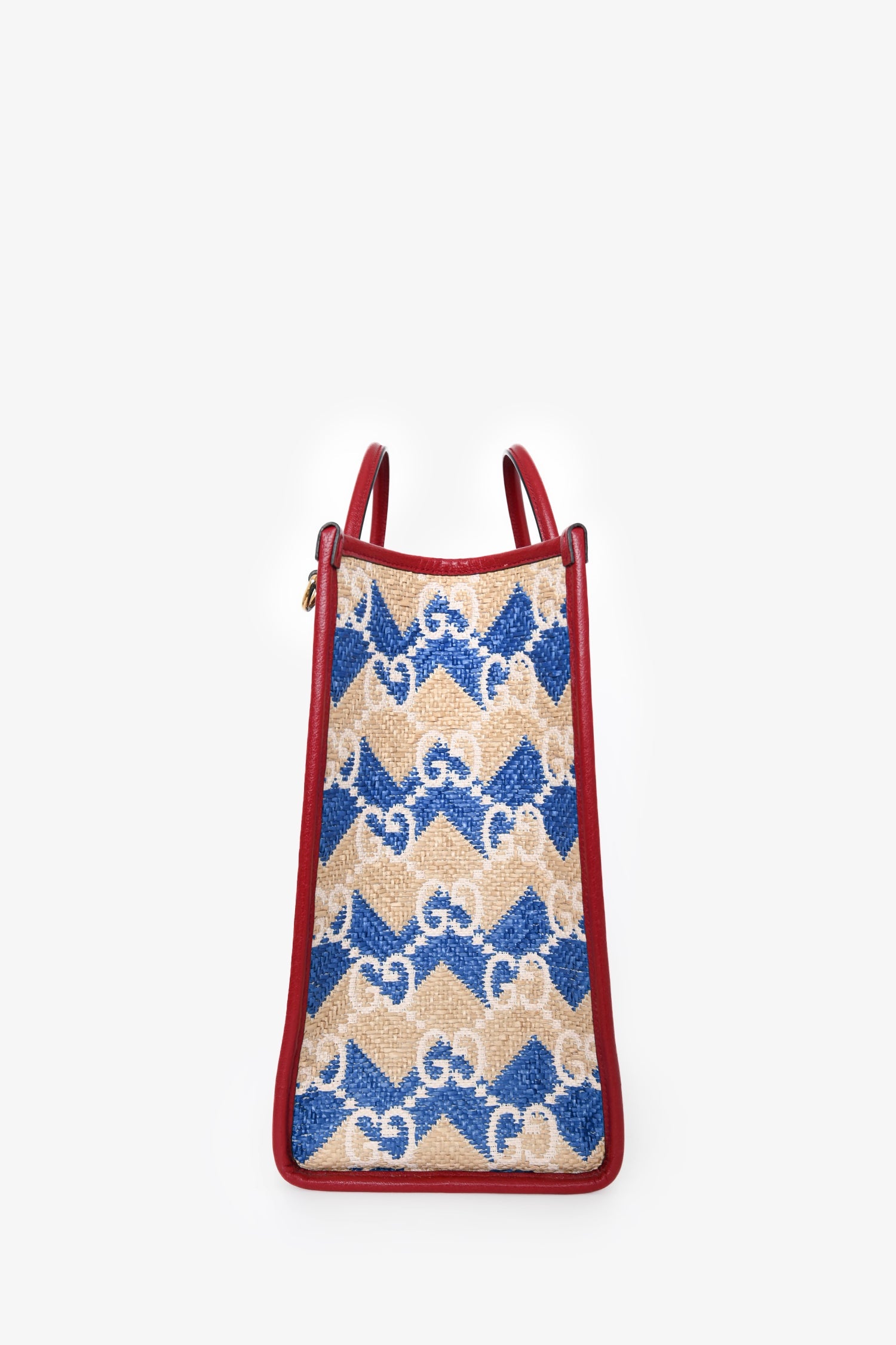 Gucci X Hamptons Limited Edition Canvas GG Tote With Strap