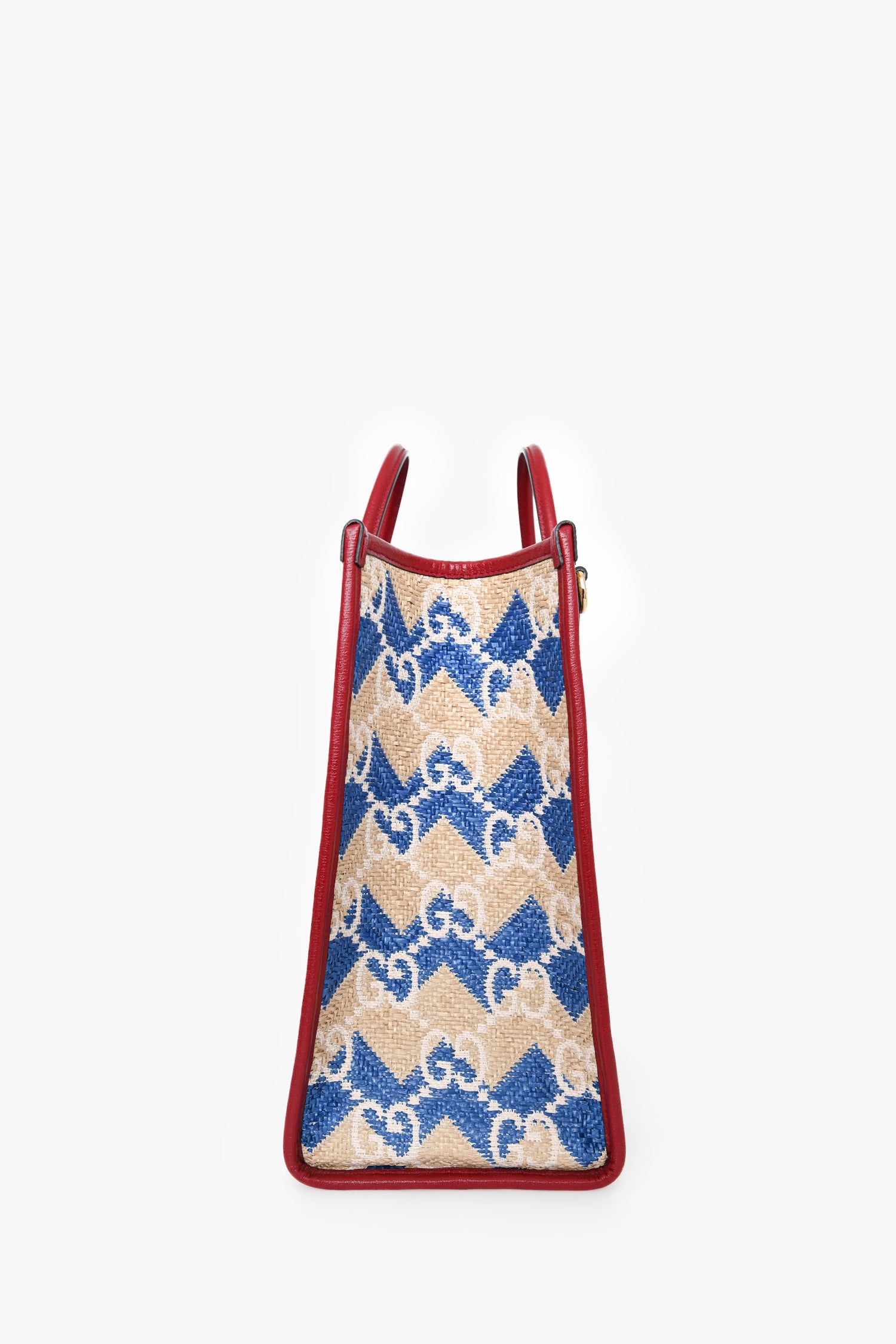 Gucci X Hamptons Limited Edition Canvas GG Tote With Strap