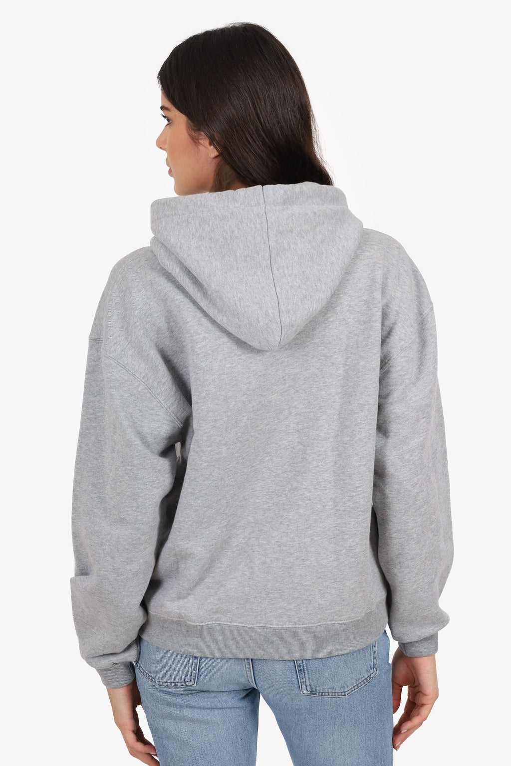 Gucci Grey Cotton Logo Hoodie Size XXS
