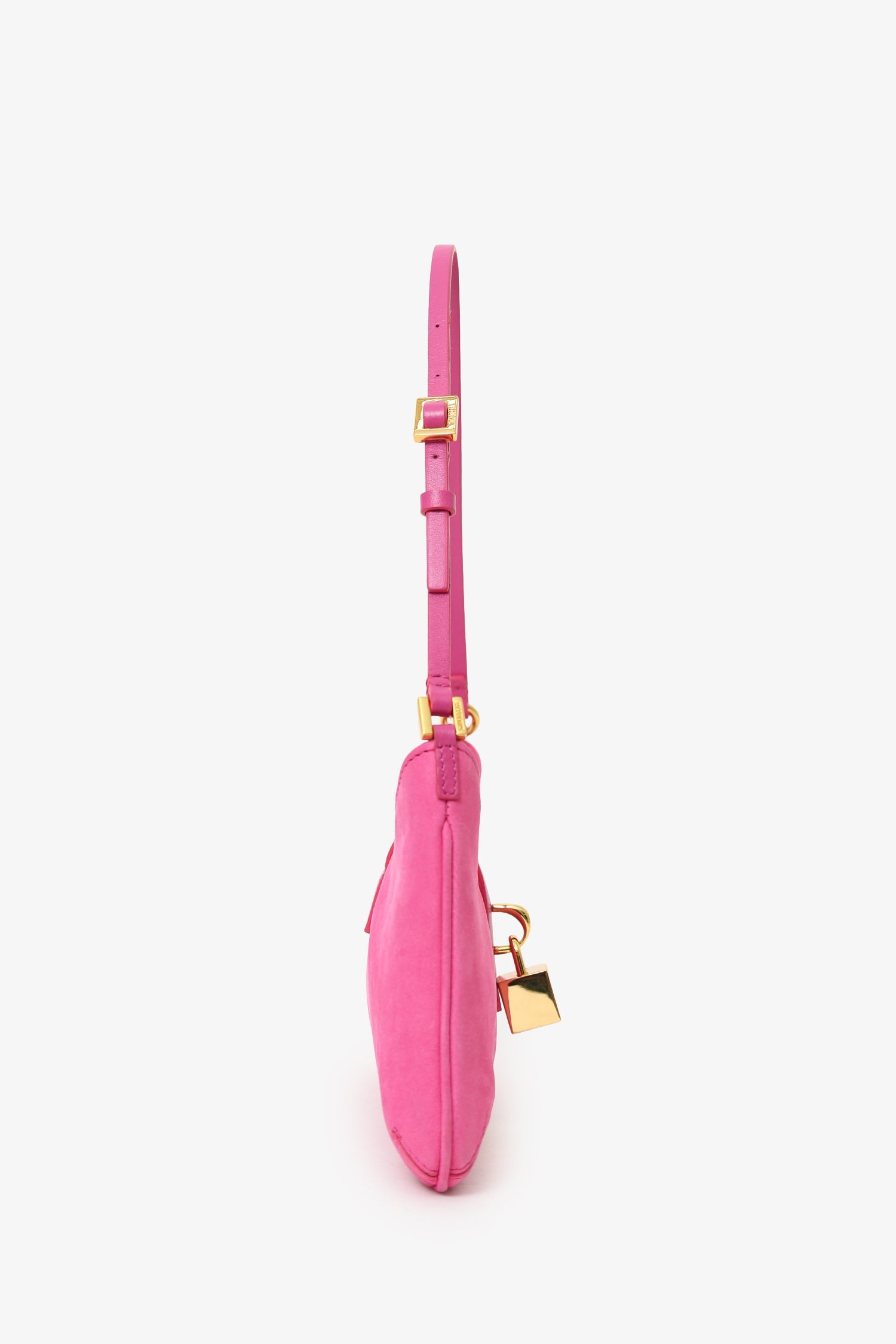 Jacquemus Pink Le Bisou Cadenas Bag
