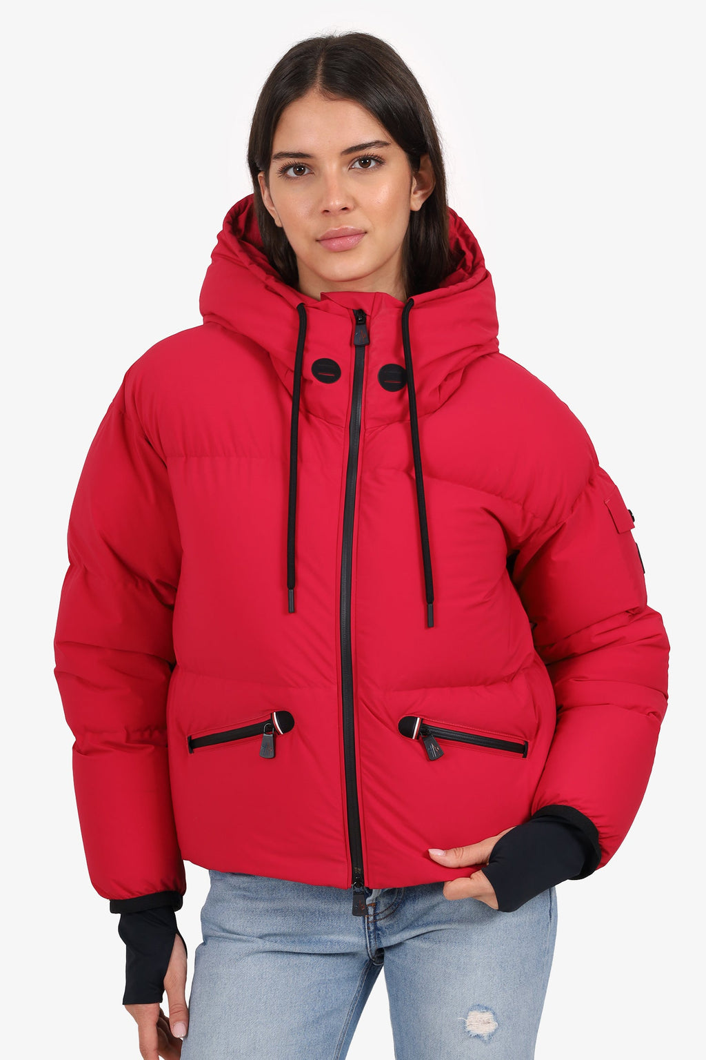 Moncler Grenoble Hot Pink Down 'Airy' Jacket Size 1