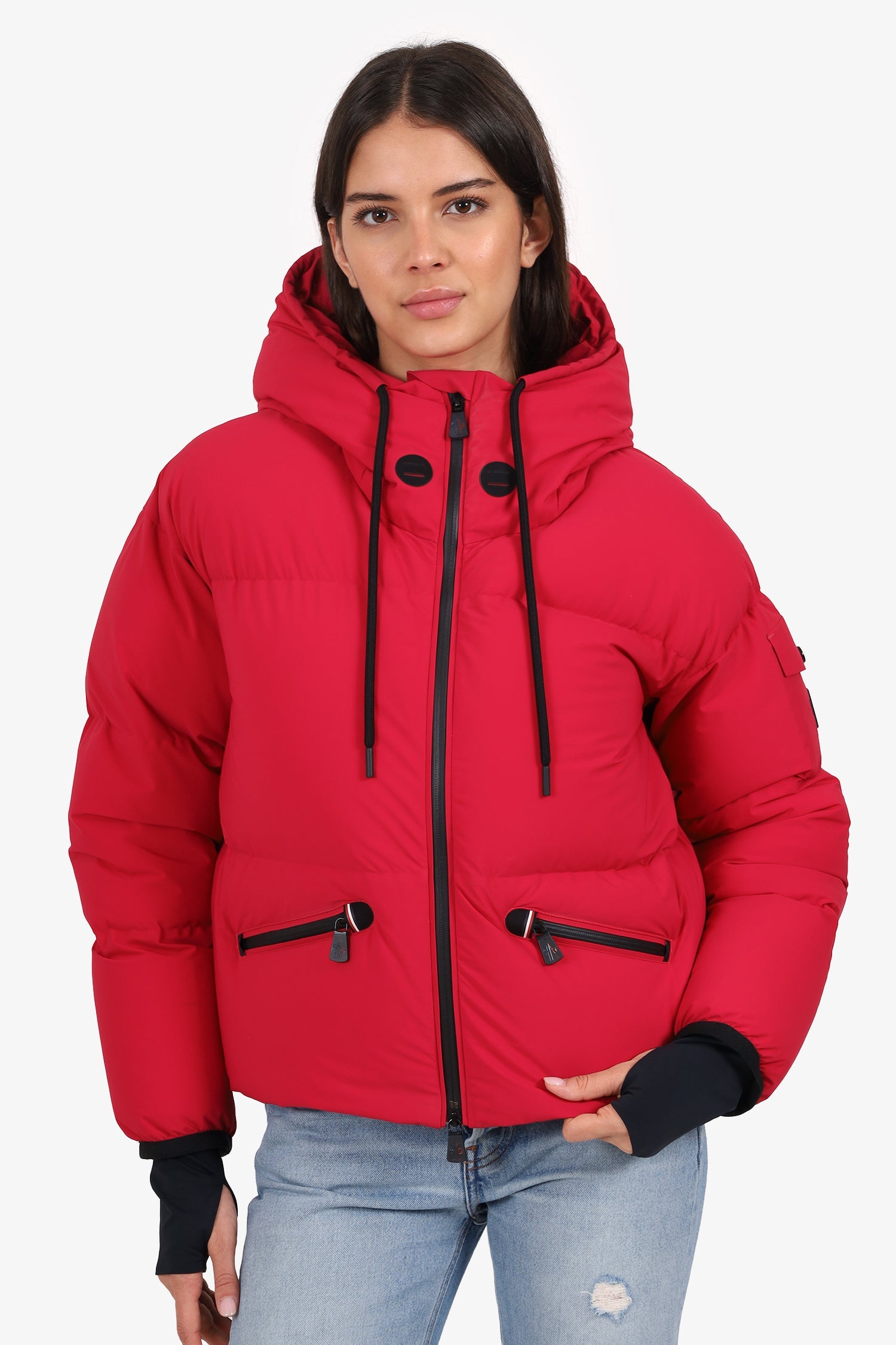 Moncler Grenoble Hot Pink Down 'Airy' Jacket Size 1