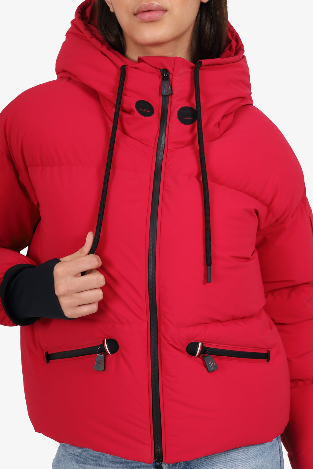 Moncler Grenoble Hot Pink Down 'Airy' Jacket Size 1