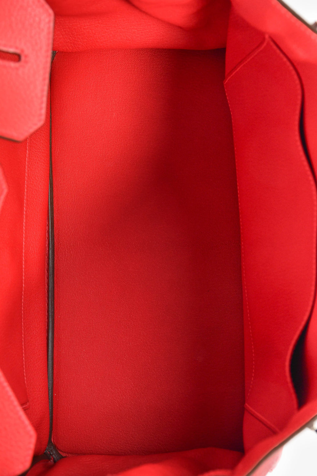 Hermès 2011 Red Clemence Leather Birkin 35