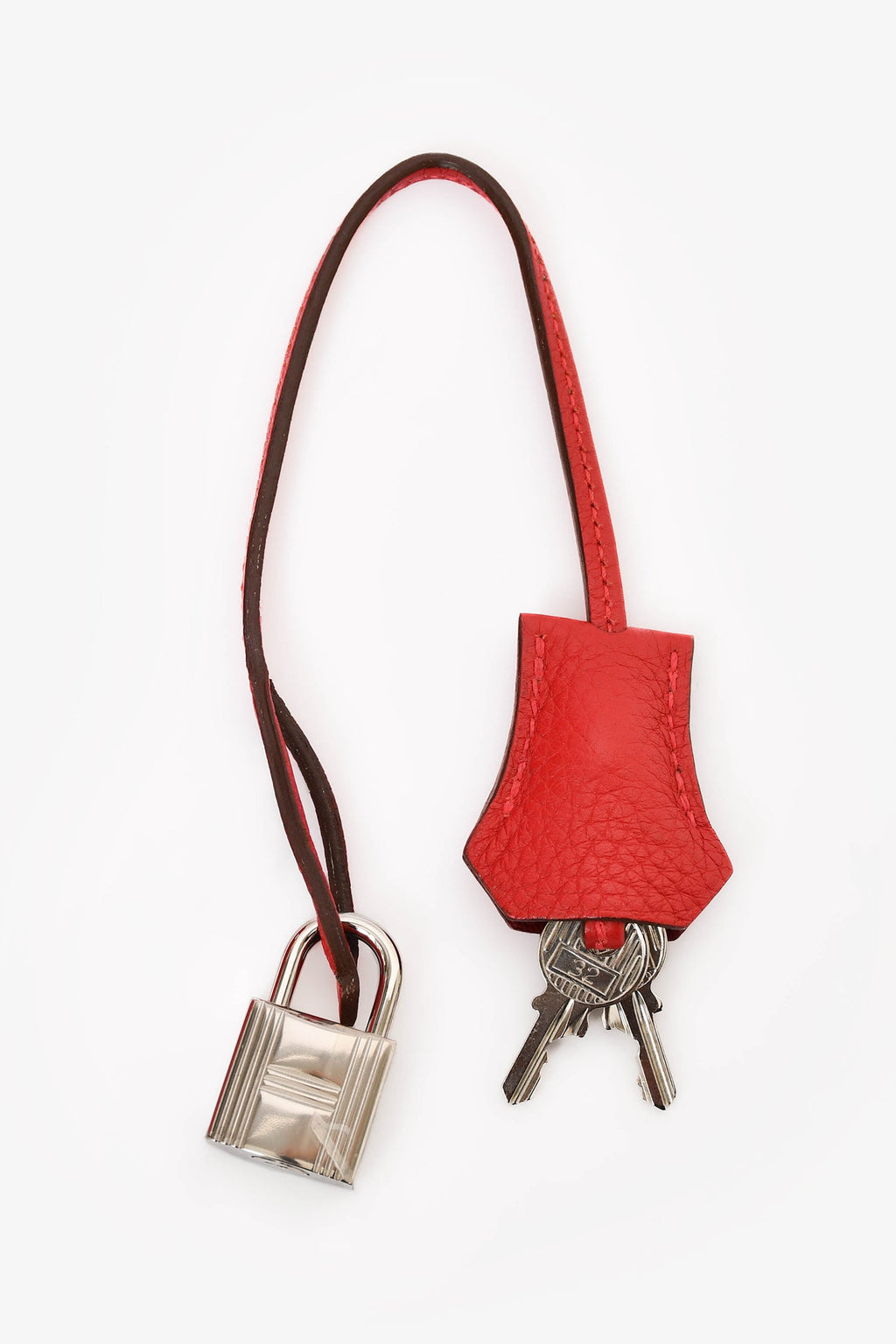 Hermès 2011 Red Clemence Leather Birkin 35