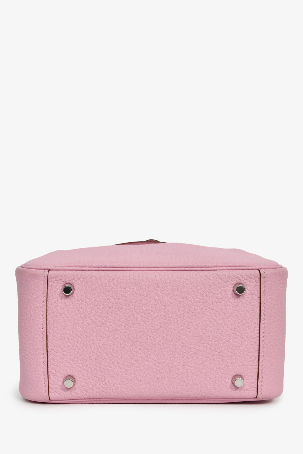 Hermès 2022 Mauve Sylvestre Clemence Leather Mini Lindy