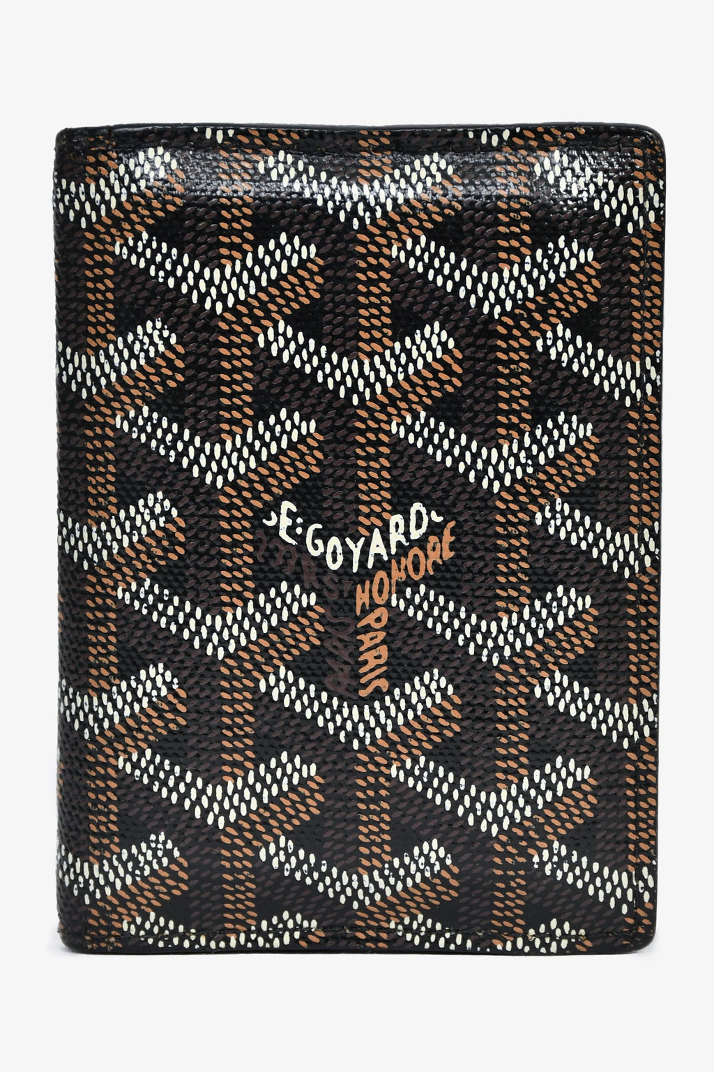 Goyard Black Goyardine Leather Saint-Marc  Wallet