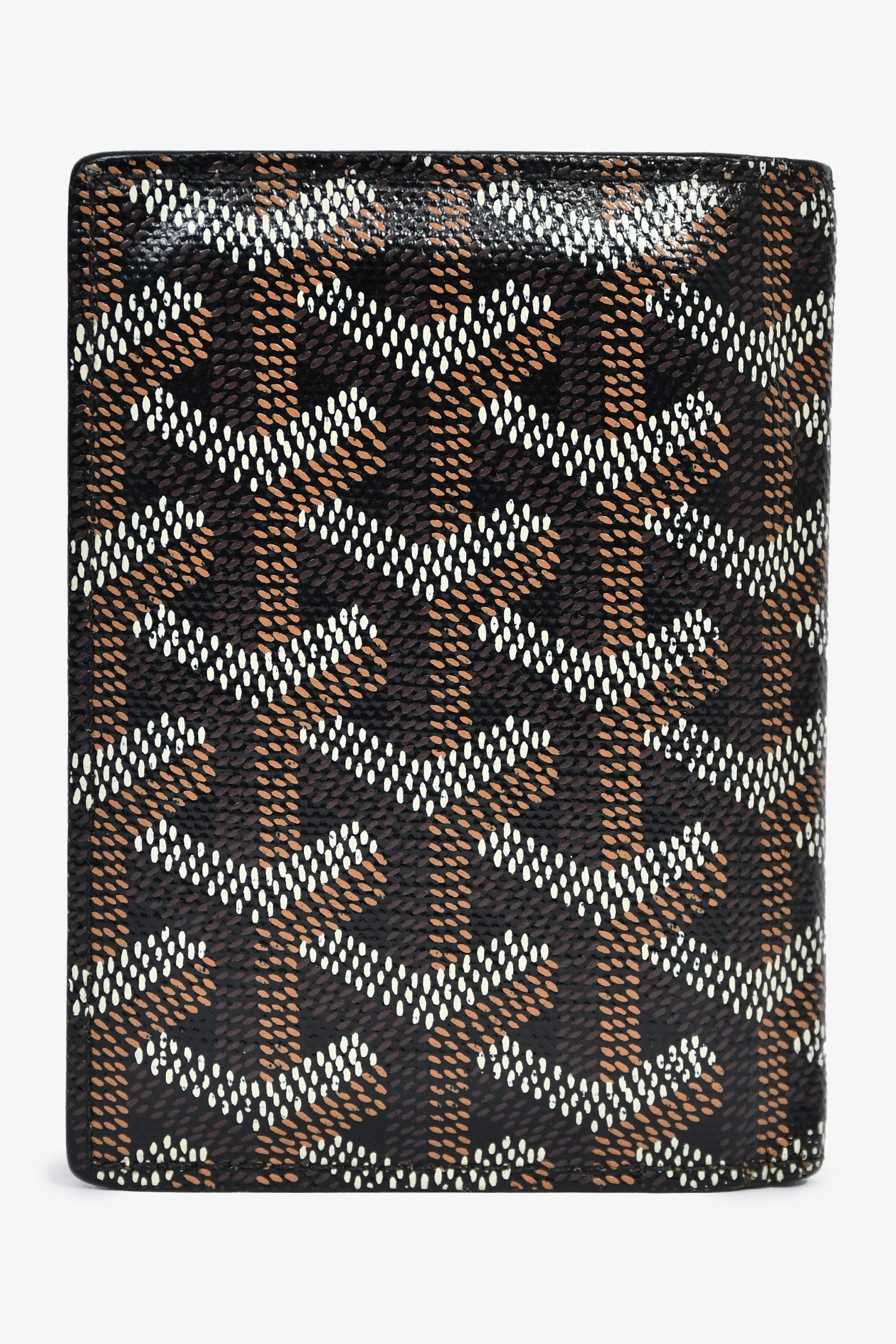 Goyard Black Goyardine Leather Saint-Marc  Wallet