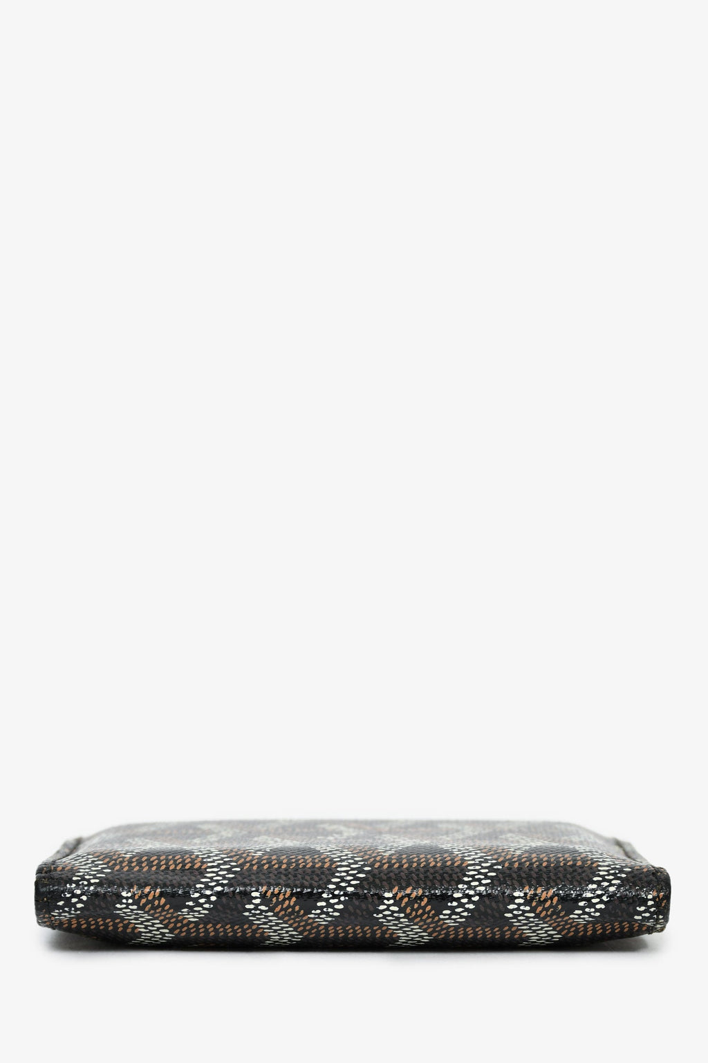 Goyard Black Goyardine Leather Saint-Marc  Wallet