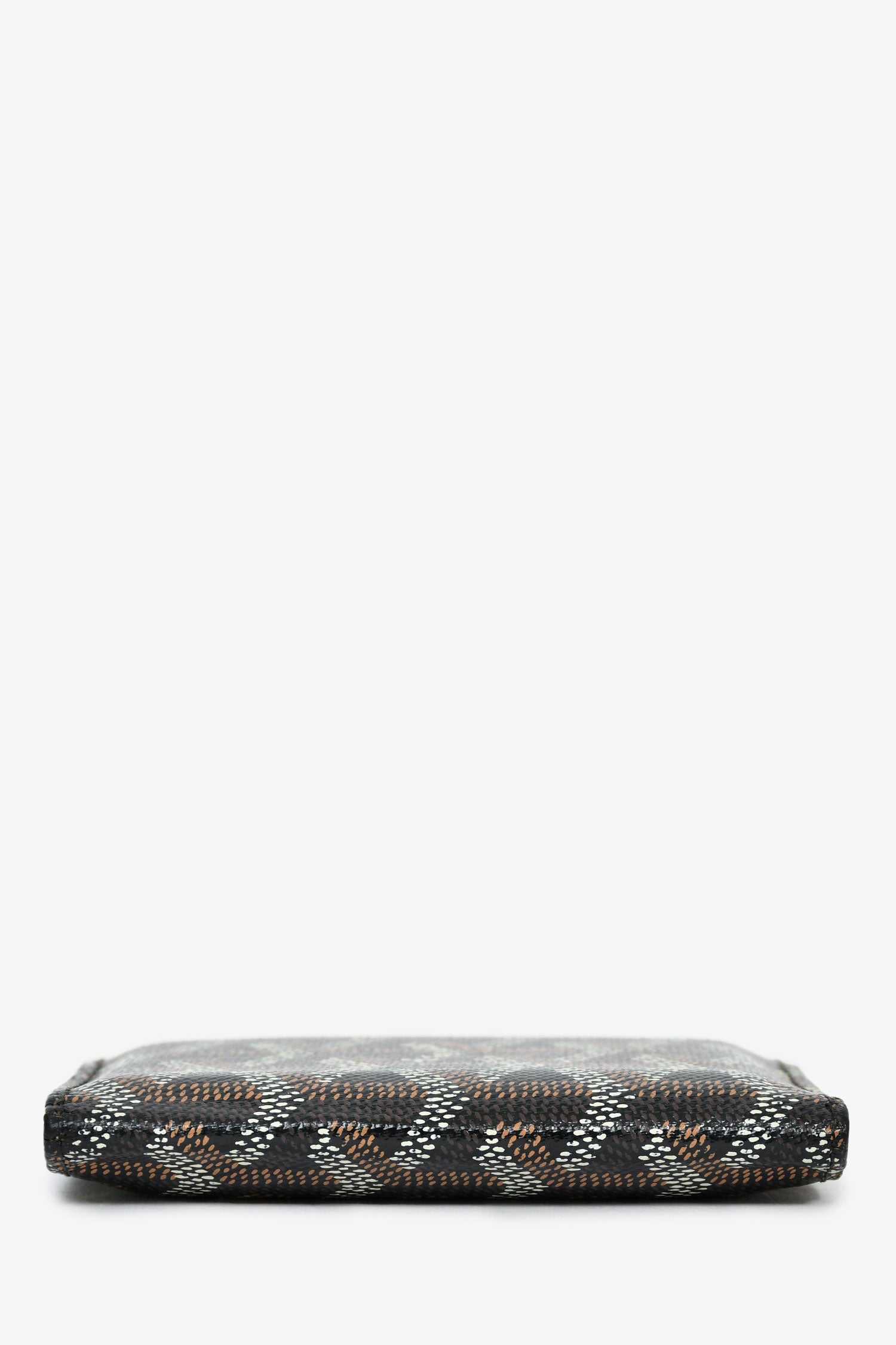 Goyard Black Goyardine Leather Saint-Marc  Wallet