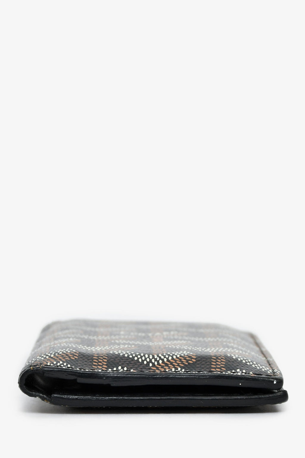 Goyard Black Goyardine Leather Saint-Marc  Wallet