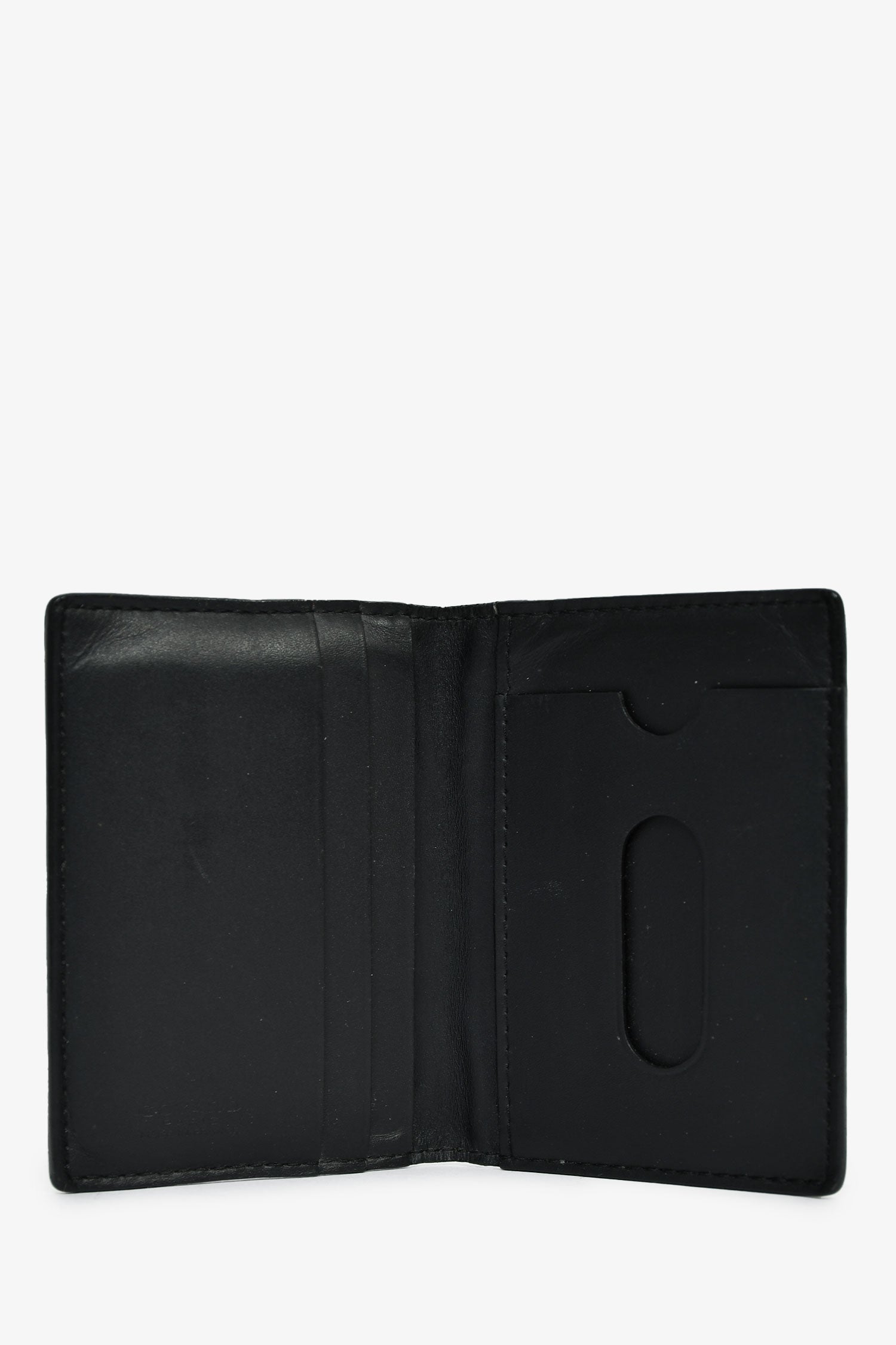 Goyard Black Goyardine Leather Saint-Marc  Wallet