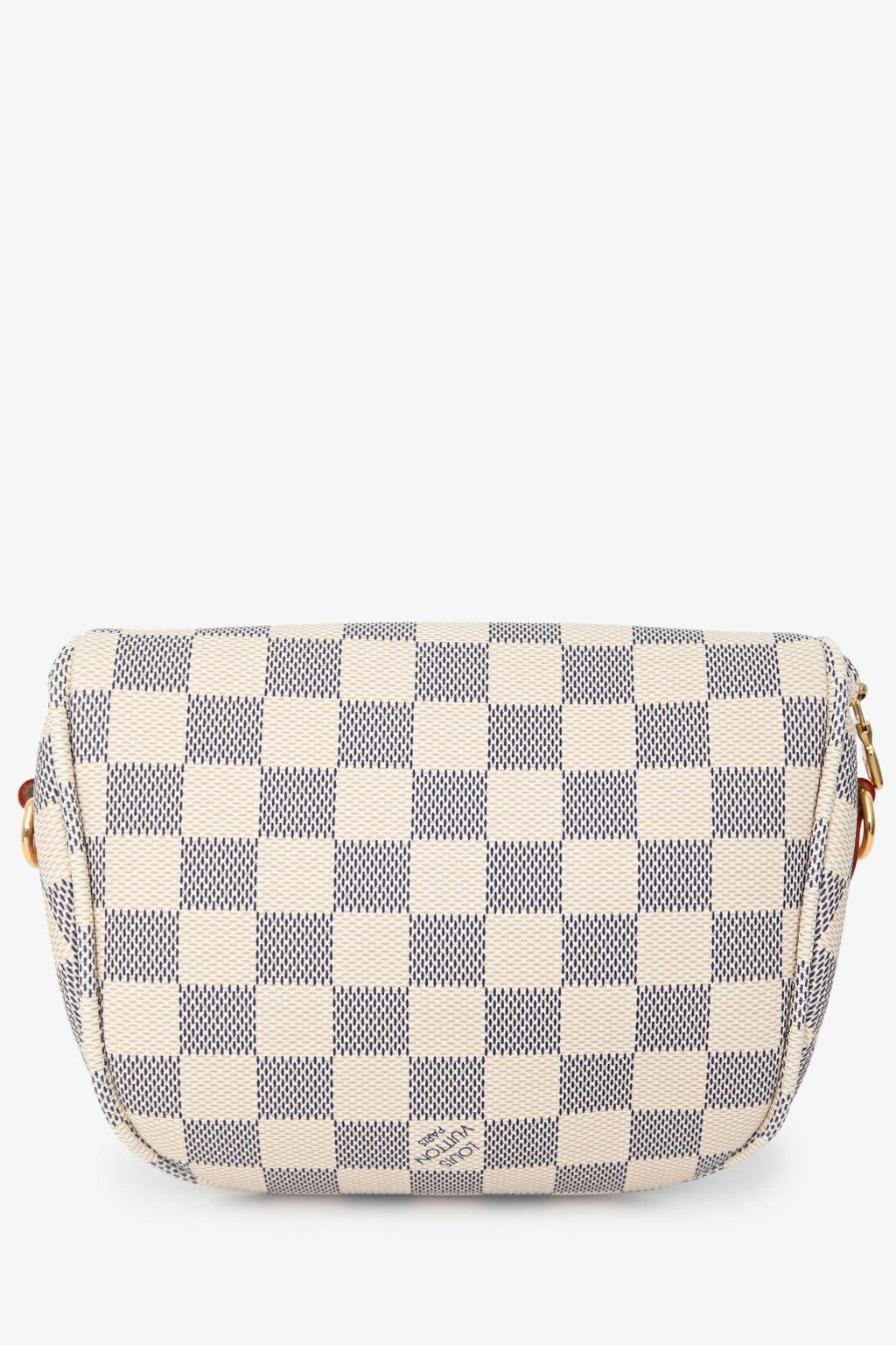 Louis Vuitton Damier Azur Mini Bum Bag With Chain
