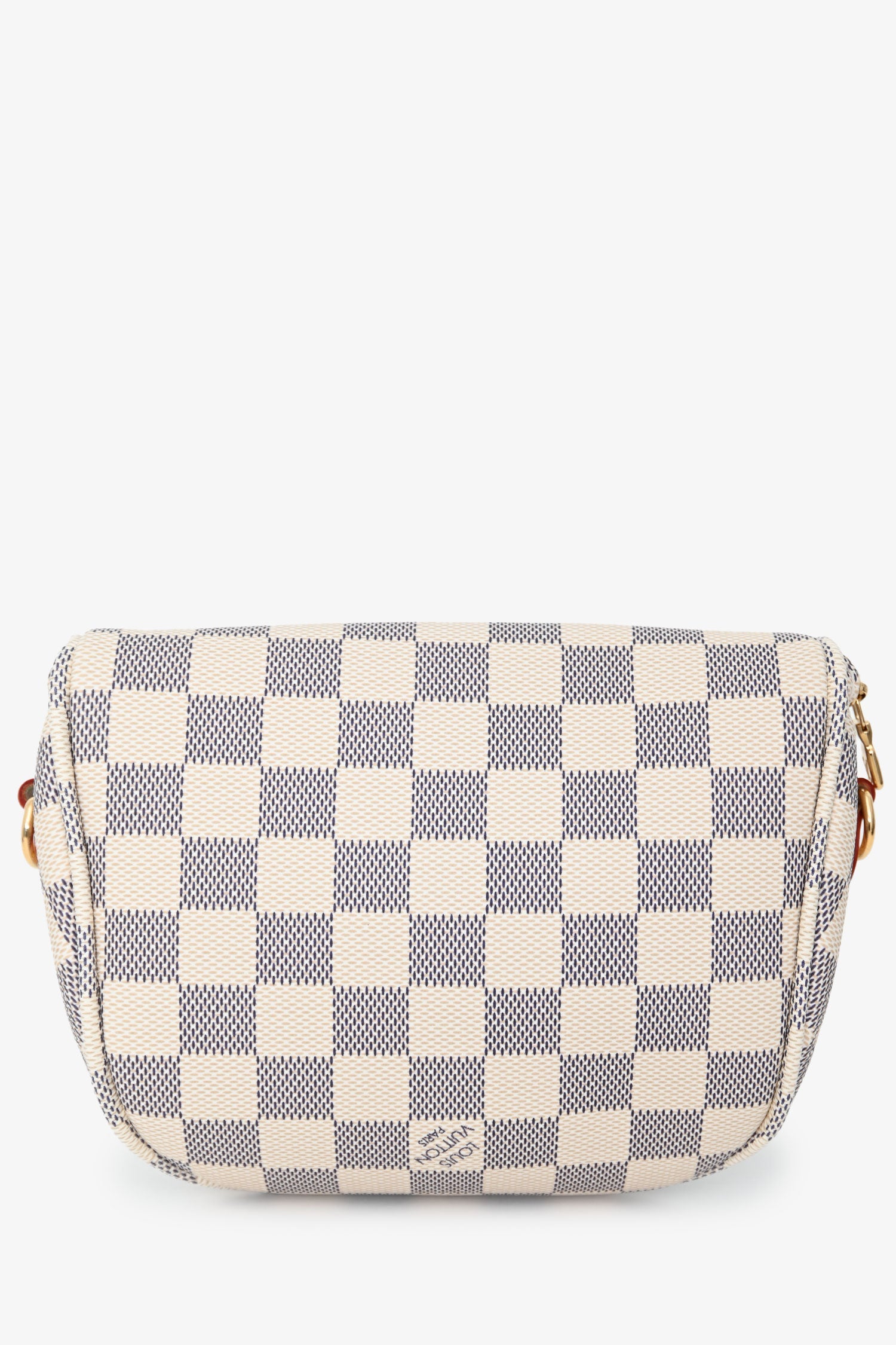 Louis Vuitton Damier Azur Mini Bum Bag With Chain