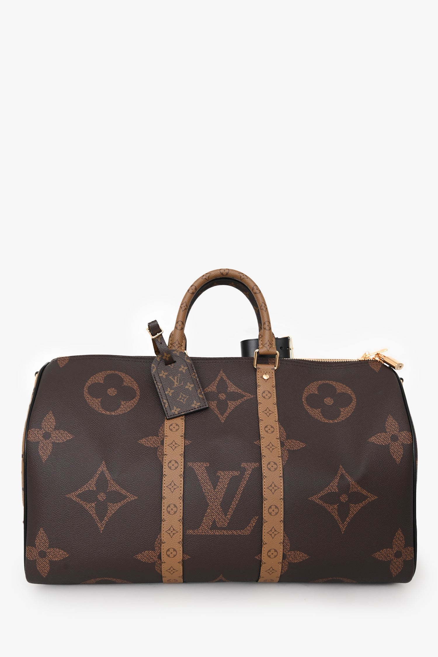 Louis Vuitton Reverse Monogram Keepall Bandoulière 45 With Strap