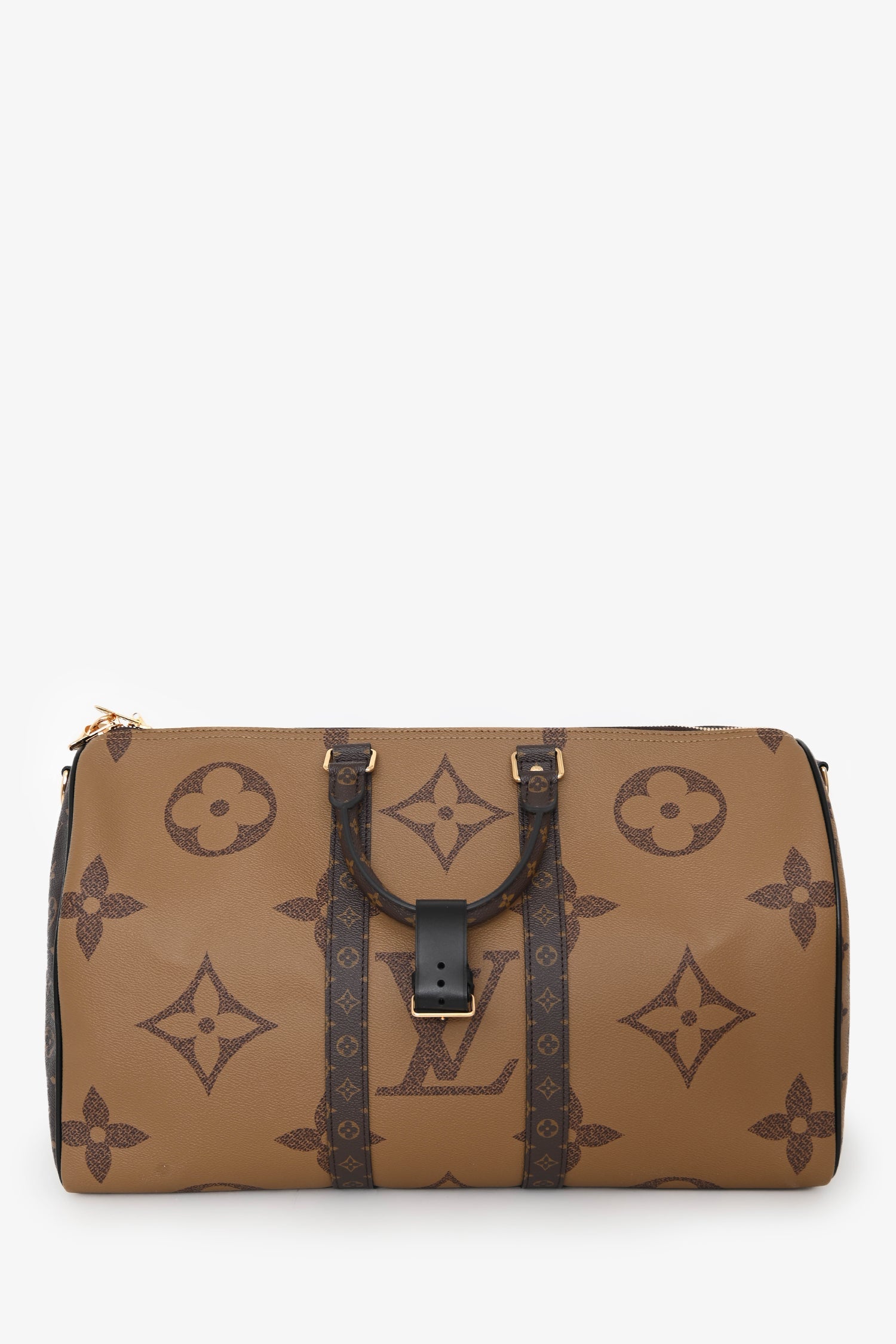 Louis Vuitton Reverse Monogram Keepall Bandoulière 45 With Strap