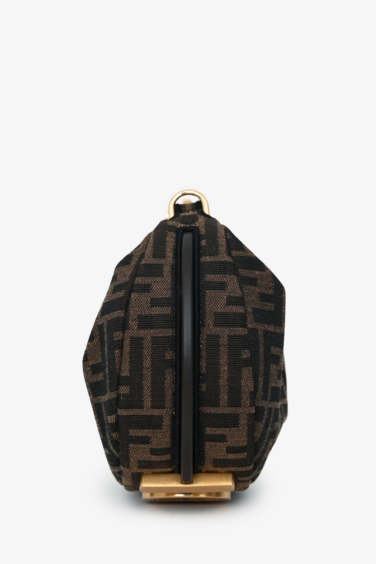 Fendi Monogram FF Jacquard Mini 'Fendigraphy' Bag With Strap