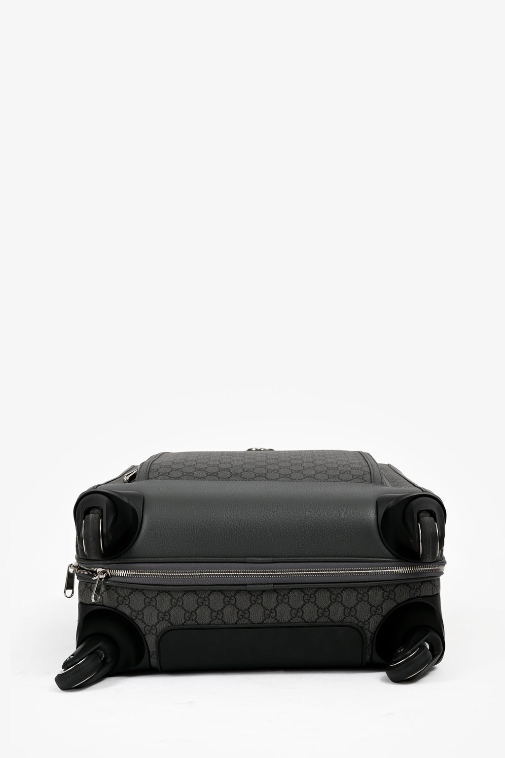 Gucci Grey Canvas GG Supreme Cabin Suitcase